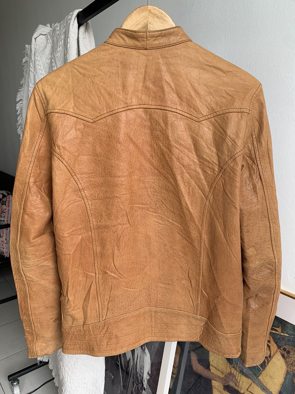 Sasquatchfabrix SasquatchFabrix Tibetan Tiger Motorcycle Leather Jacket Size US M / EU 48-50 / 2 - 4 Thumbnail