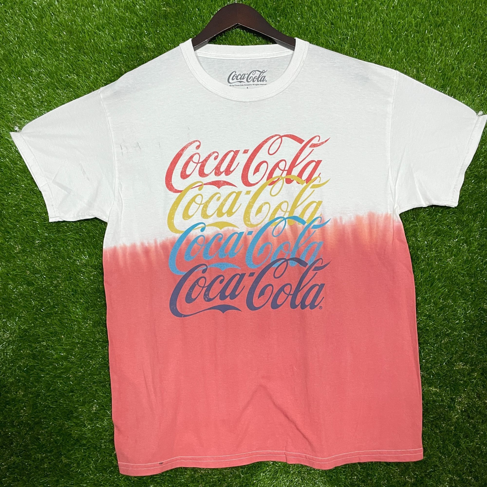 Coca Cola Coca-Cola Graphic Tie-dye T-shirt size Large Size US L / EU 52-54 / 3 - 4 Thumbnail