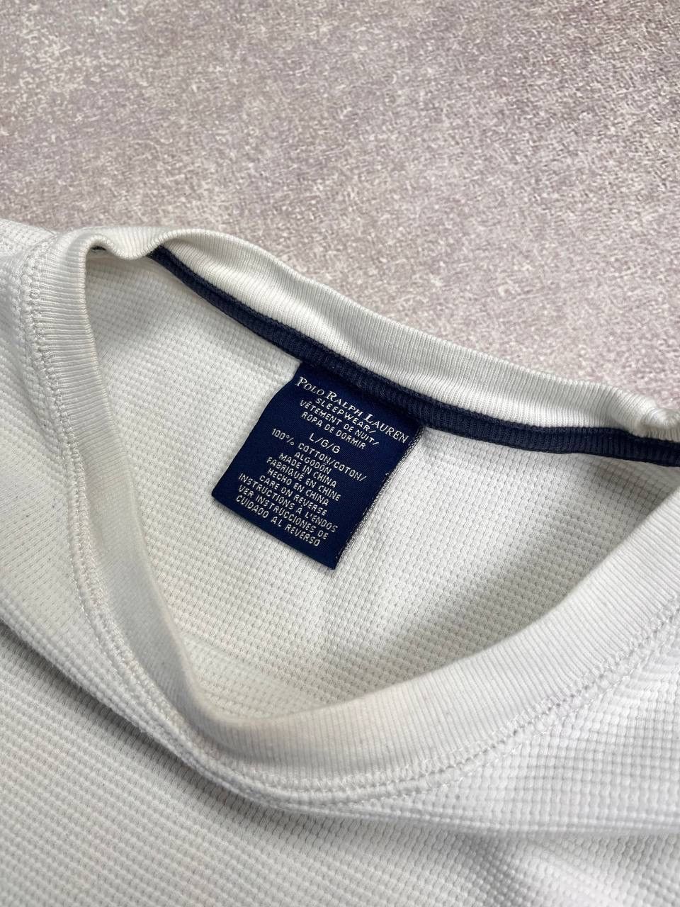 Polo Ralph Lauren × Vintage Vintage Polo Ralph Lauren Waffle Boxy Longsleeve Shirt L Size US L / EU 52-54 / 3 - 3 Thumbnail
