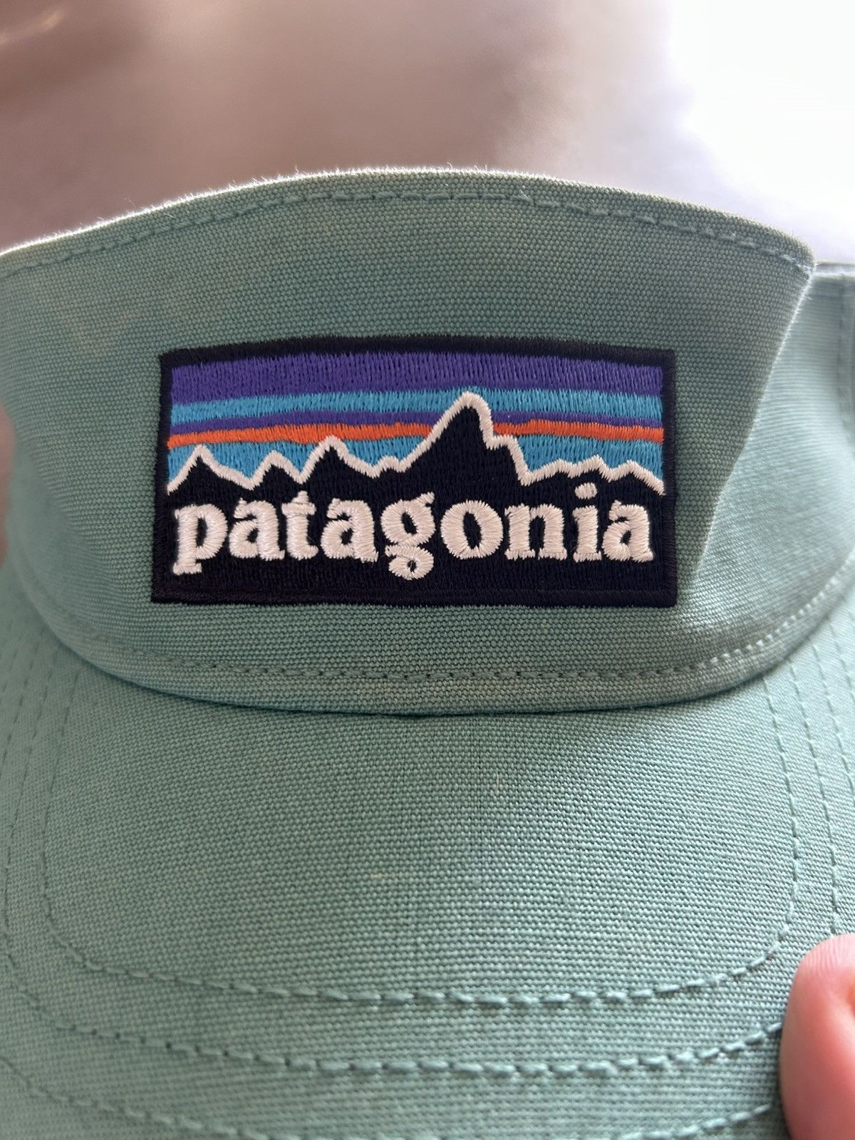 Patagonia Patagonia Visor hat Green/Blue Summer Size ONE SIZE - 5 Thumbnail