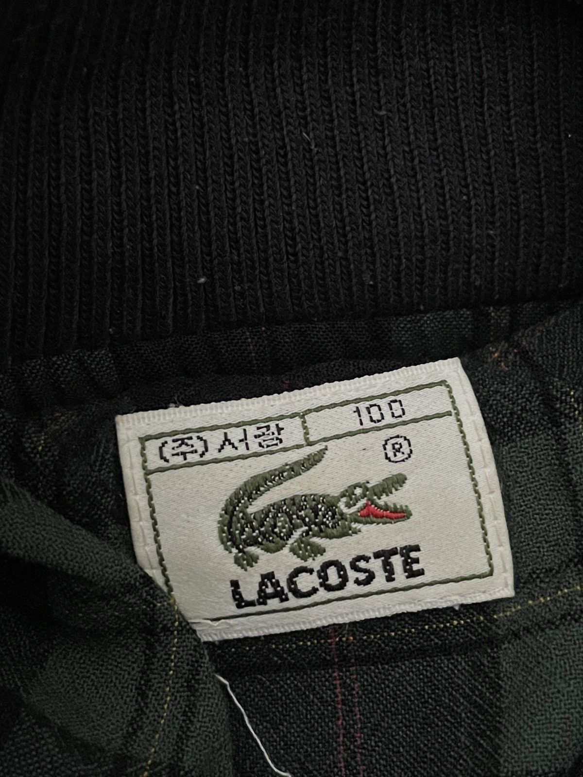 Lacoste VINTAGE Bombers jacket LACOSTE Size US L / EU 52-54 / 3 - 6 Thumbnail