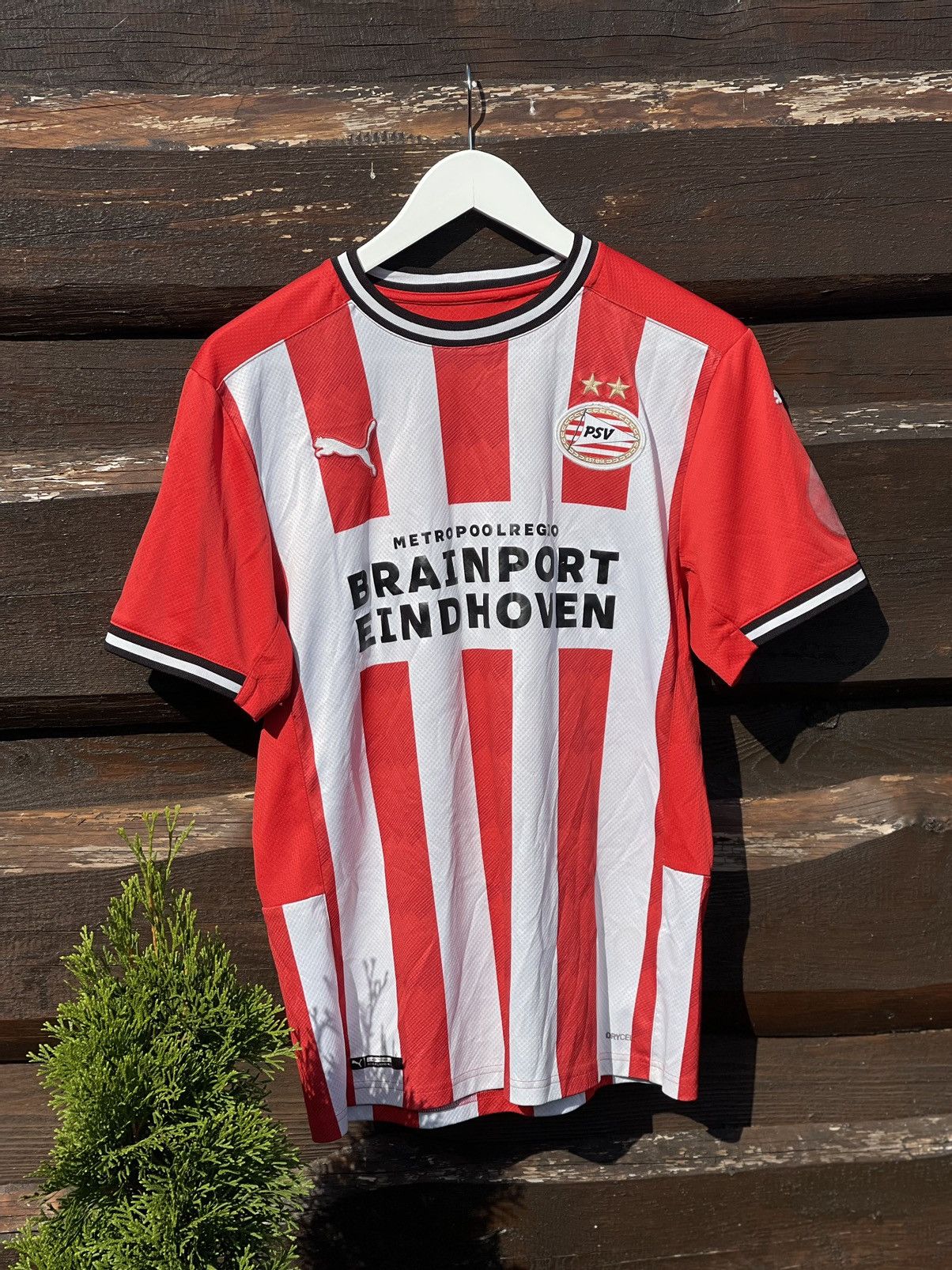 Nike Puma PSV Eindhoven #10 Dylan soccer jersey Size US L / EU 52-54 / 3 - 1 Thumbnail