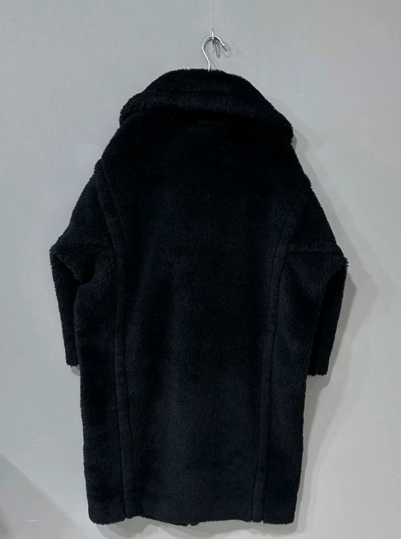 Max Mara Max Mara New Black Teddy Coat Size XS / US 0-2 / IT 36-38 - 3 Thumbnail
