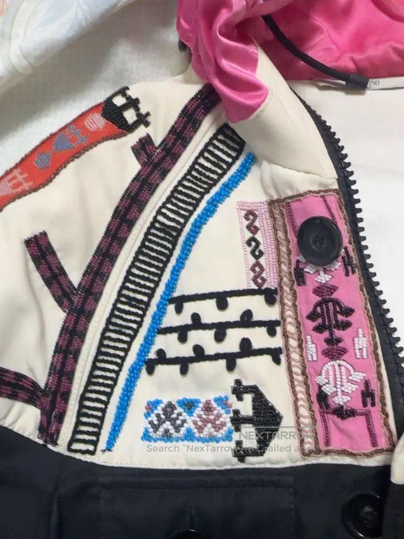 Valentino Valentino Heavy industry embroidery beaded color-blocked s Size US XL / EU 56 / 4 - 4 Thumbnail
