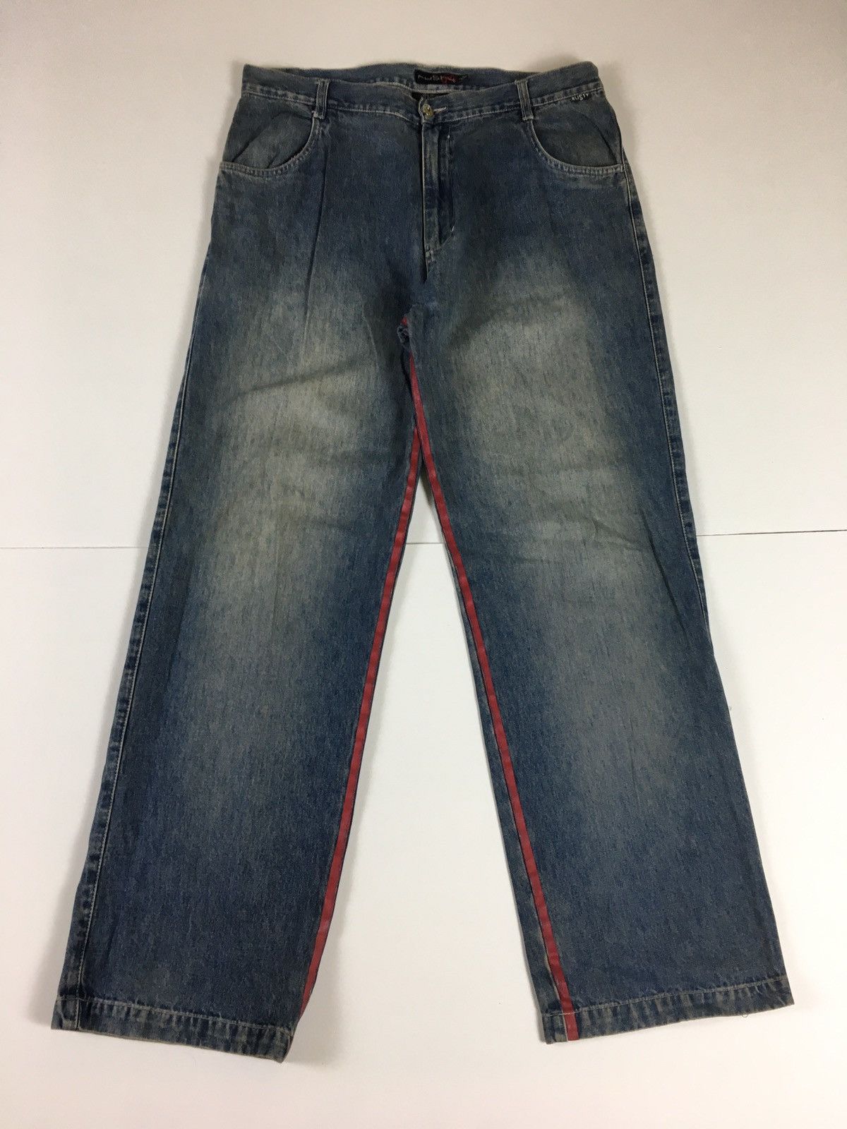 Rusty Vintage Rusty Red Line Loose Fit Jeans Size US 36 / EU 52 - 1 Thumbnail