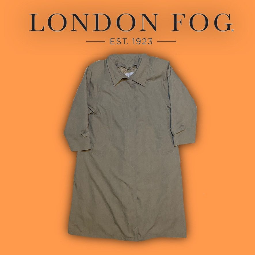 London Fog London Fog Trench Coat Beige Size L / US 10 / IT 46 - 1 Thumbnail