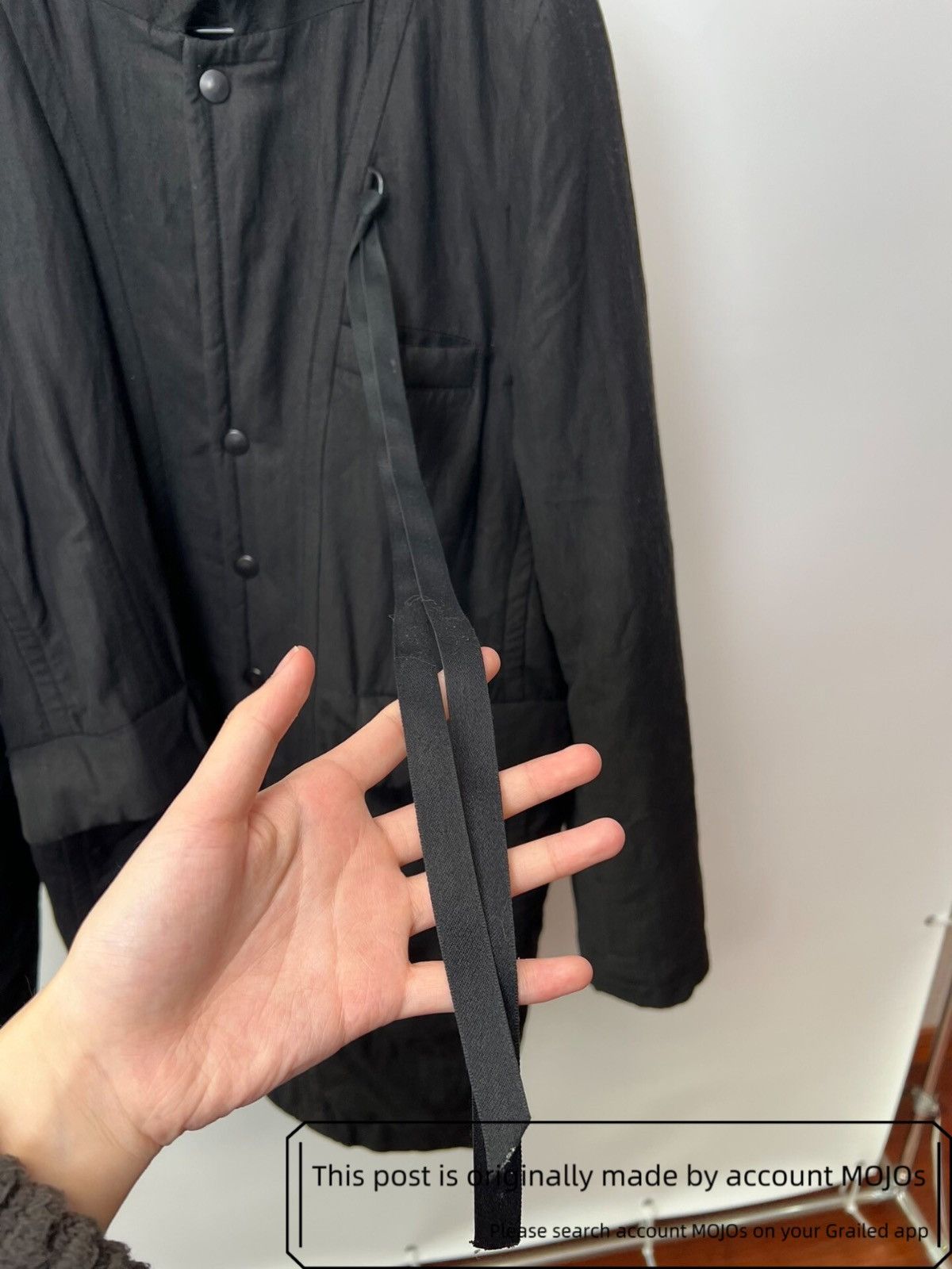 Ann Demeulemeester Sz L Ann Demeulemeester stripe Padded Down Jacket mojos884 Size US L / EU 52-54 / 3 - 4 Thumbnail