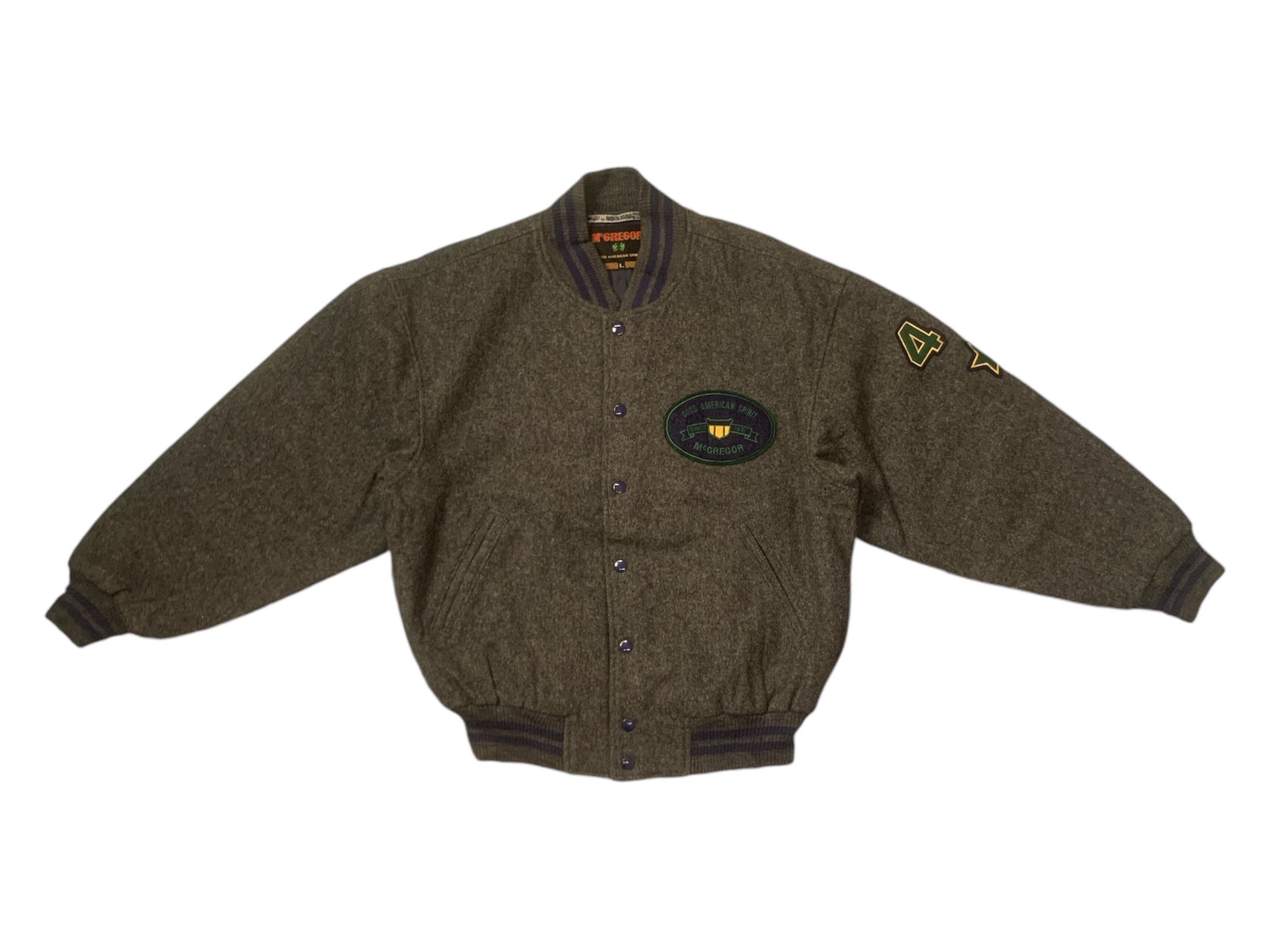 McGregor × Vintage Rare Design Vintage McGregor Sportswear Varsity Jackets Size US L / EU 52-54 / 3 - 1 Thumbnail