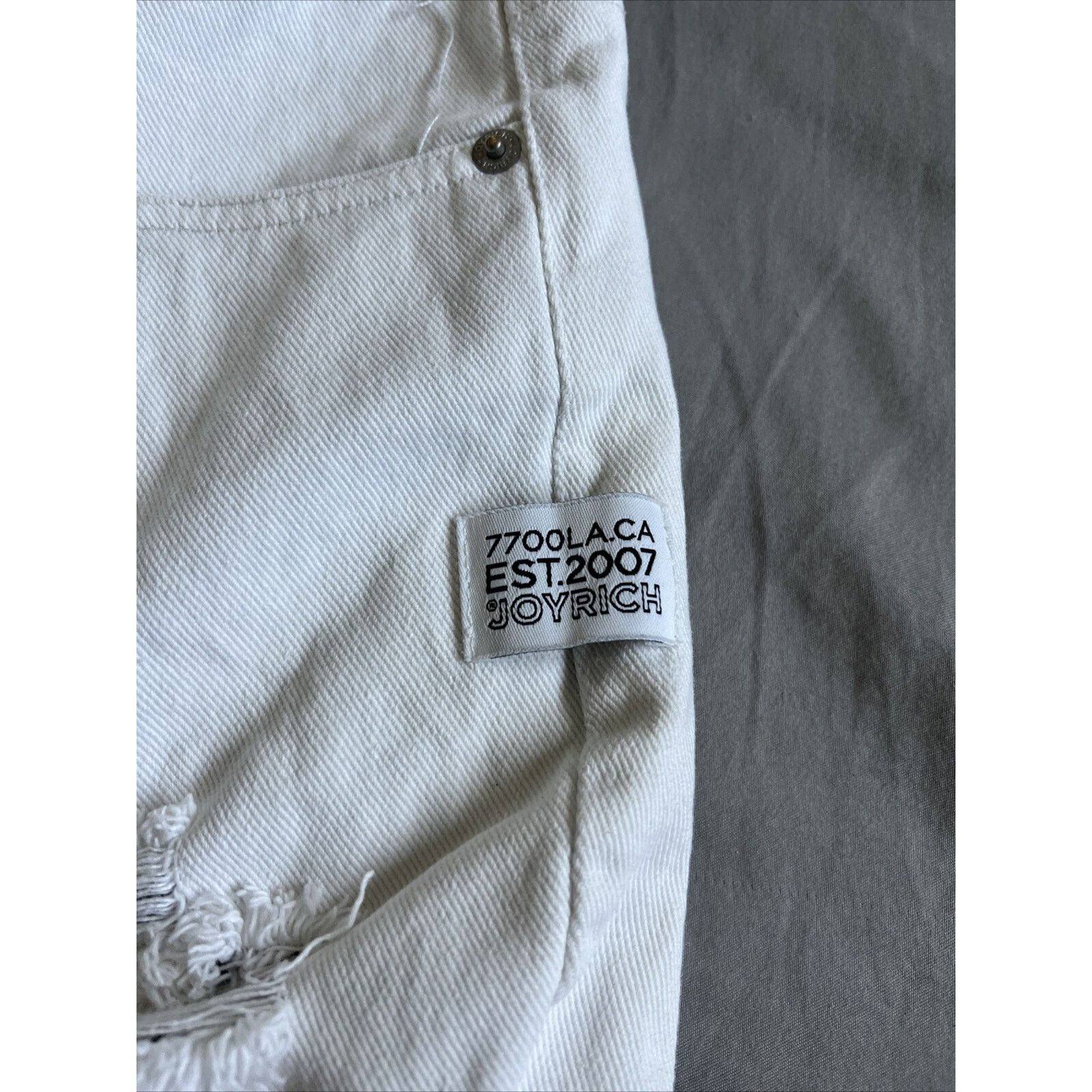 Joyrich Joy Rich White Jeans Men’s Size L Size US 34 / EU 50 - 4 Thumbnail