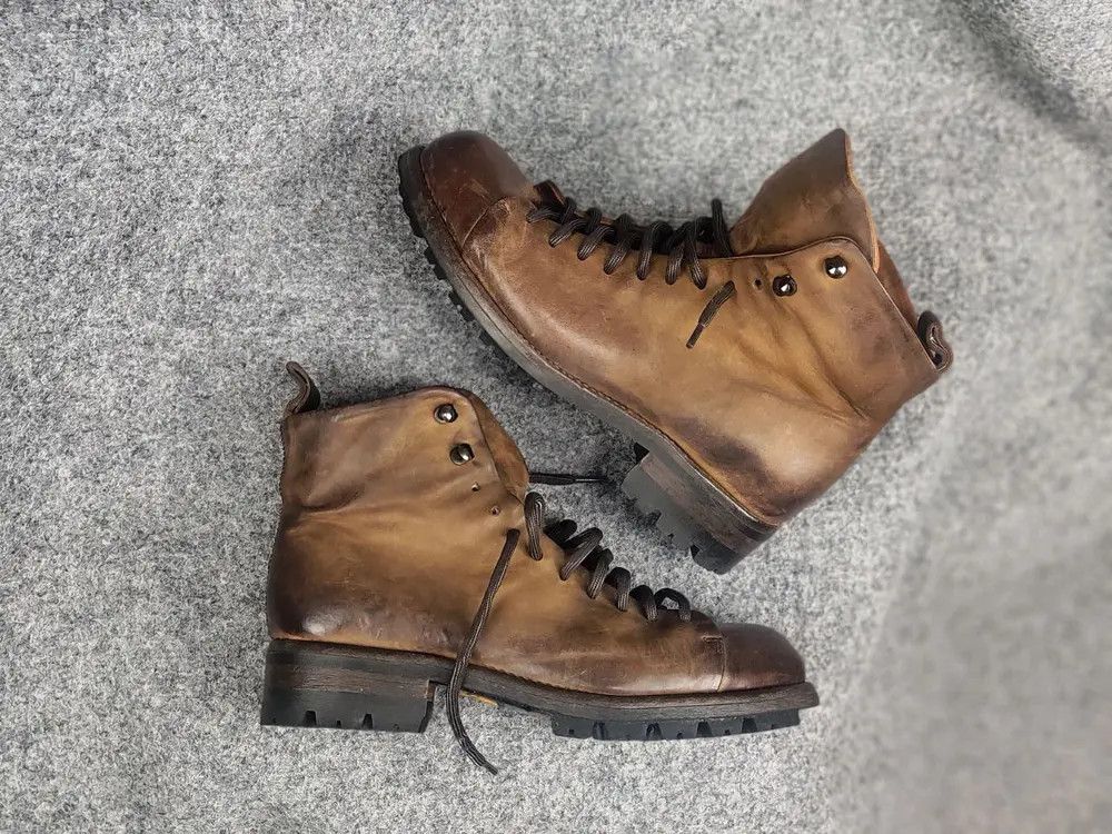 Other Lemargo handmade leather shoes lace Combat Boots Carol MA+ Size US 10 / IT 40 - 1 Thumbnail