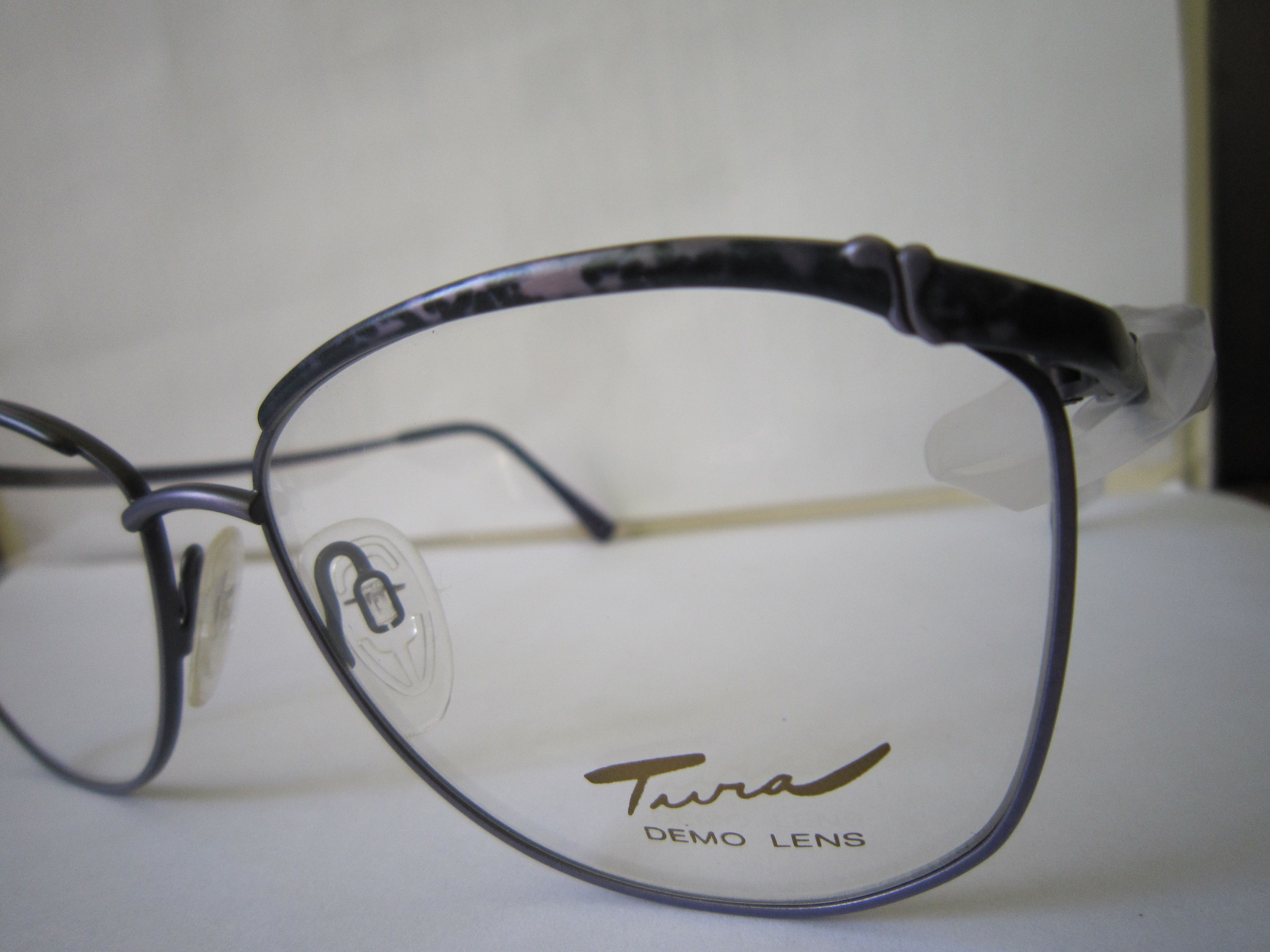 Vintage Vintage 80s TURA Purple Woman Eyeglasses Frame Japan Size ONE SIZE - 5 Thumbnail
