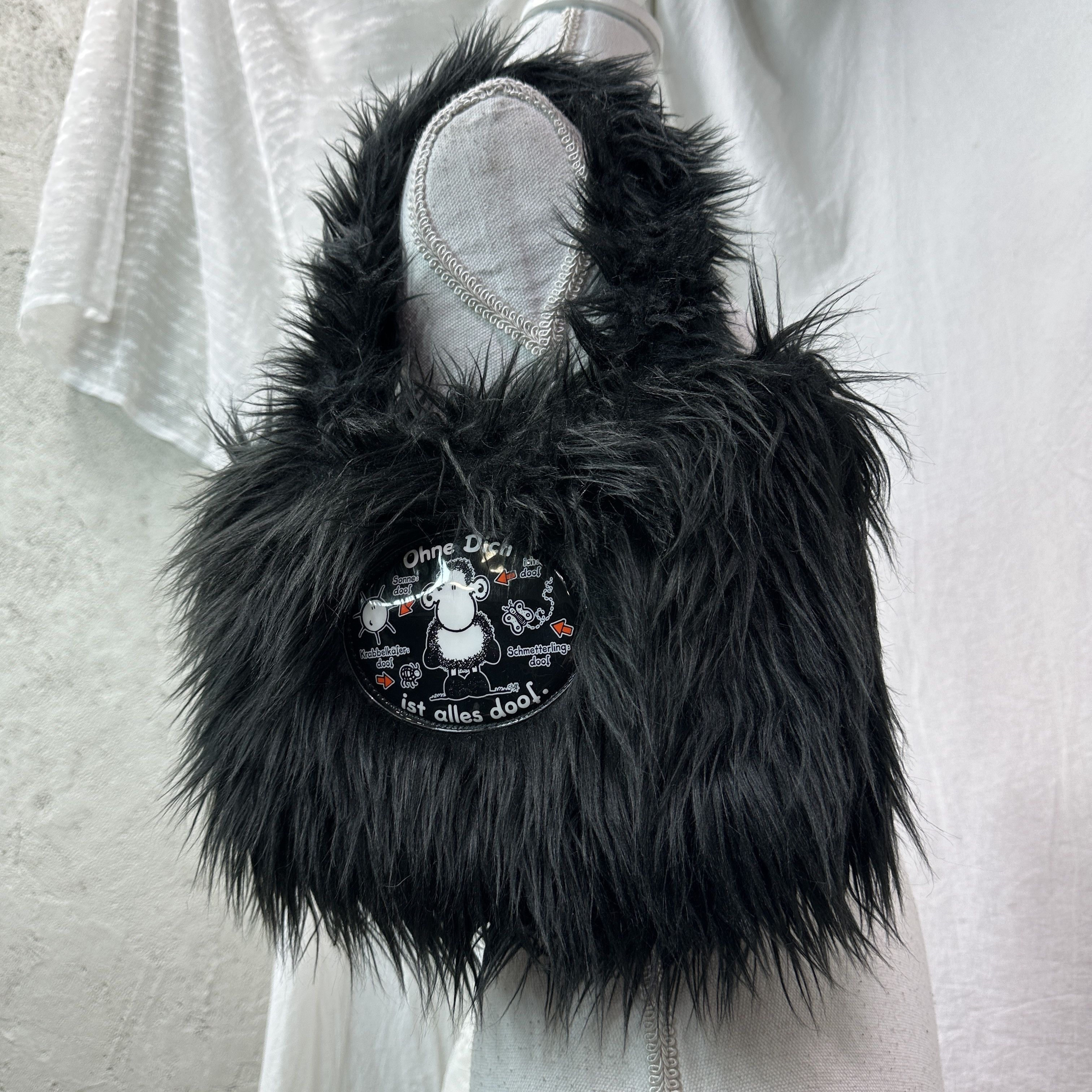 Vintage Vintage Avant Garde Fur Shoulder Bag Y2K Size ONE SIZE - 5 Thumbnail