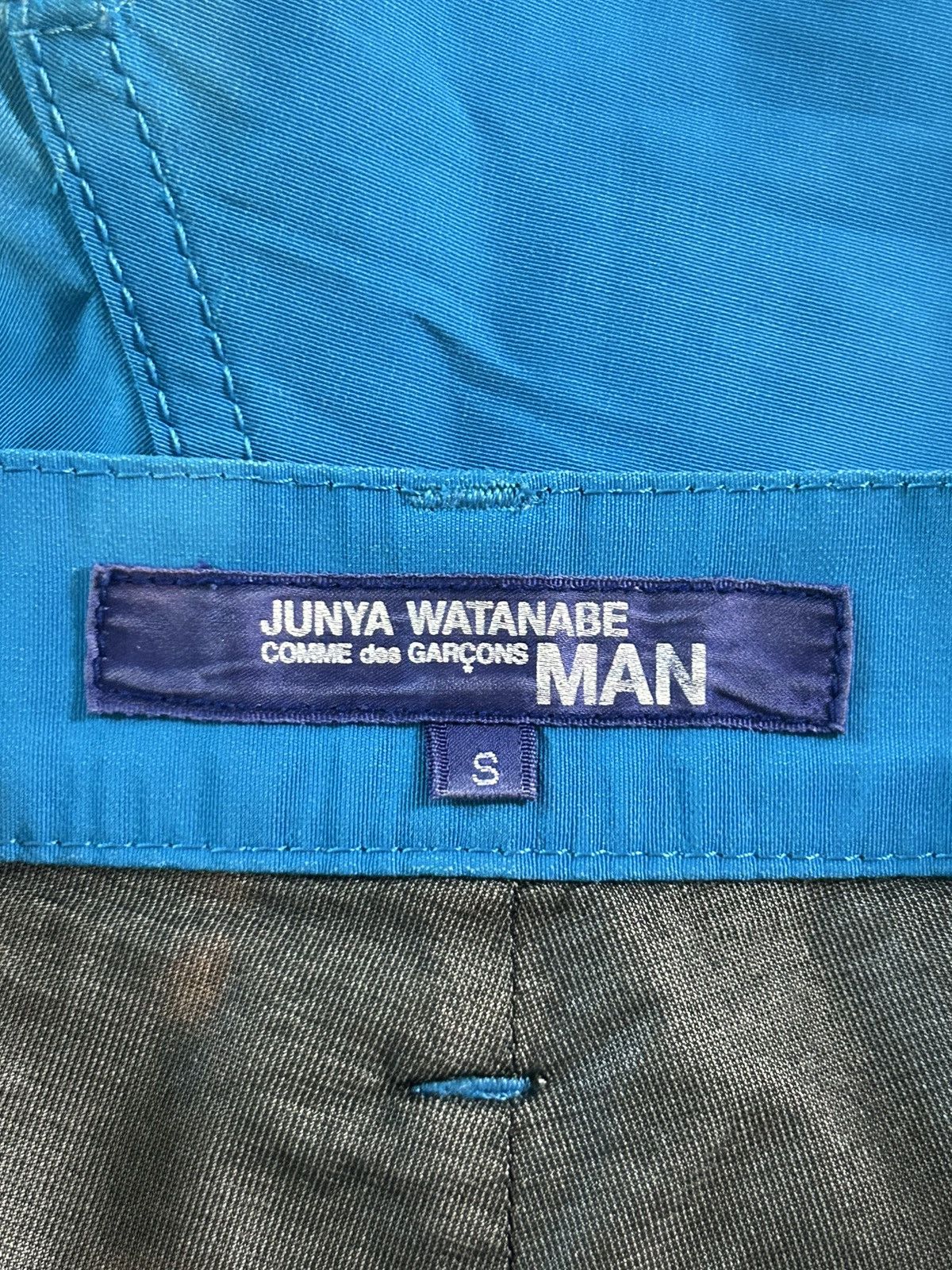 Junya Watanabe AW04 Runway Look 19 Nylon Tapered Cargo Shorts Size US 30 / EU 46 - 6 Thumbnail