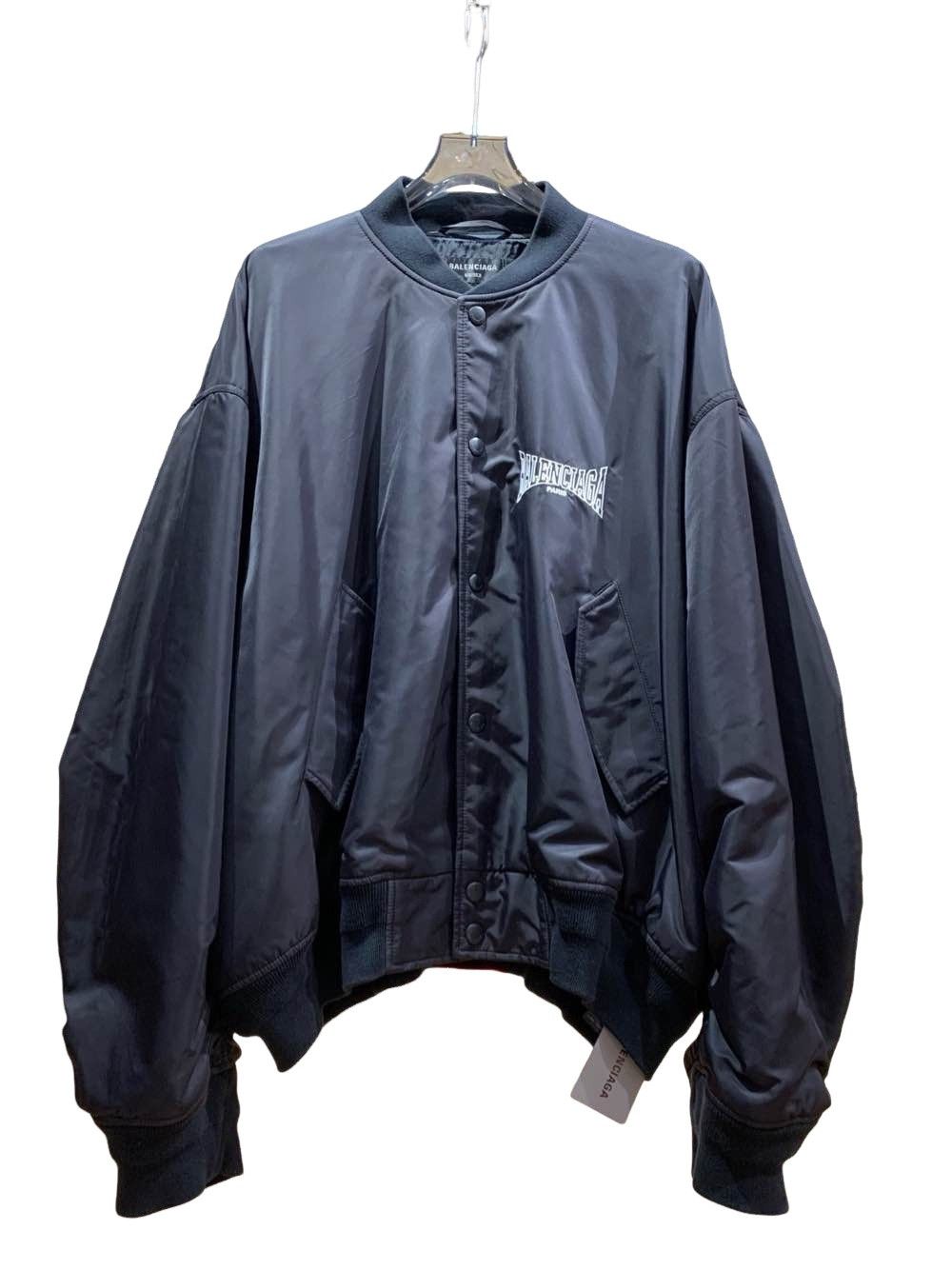 Balenciaga Balenciaga Sinners Embroidered Satin Bomber Jacket