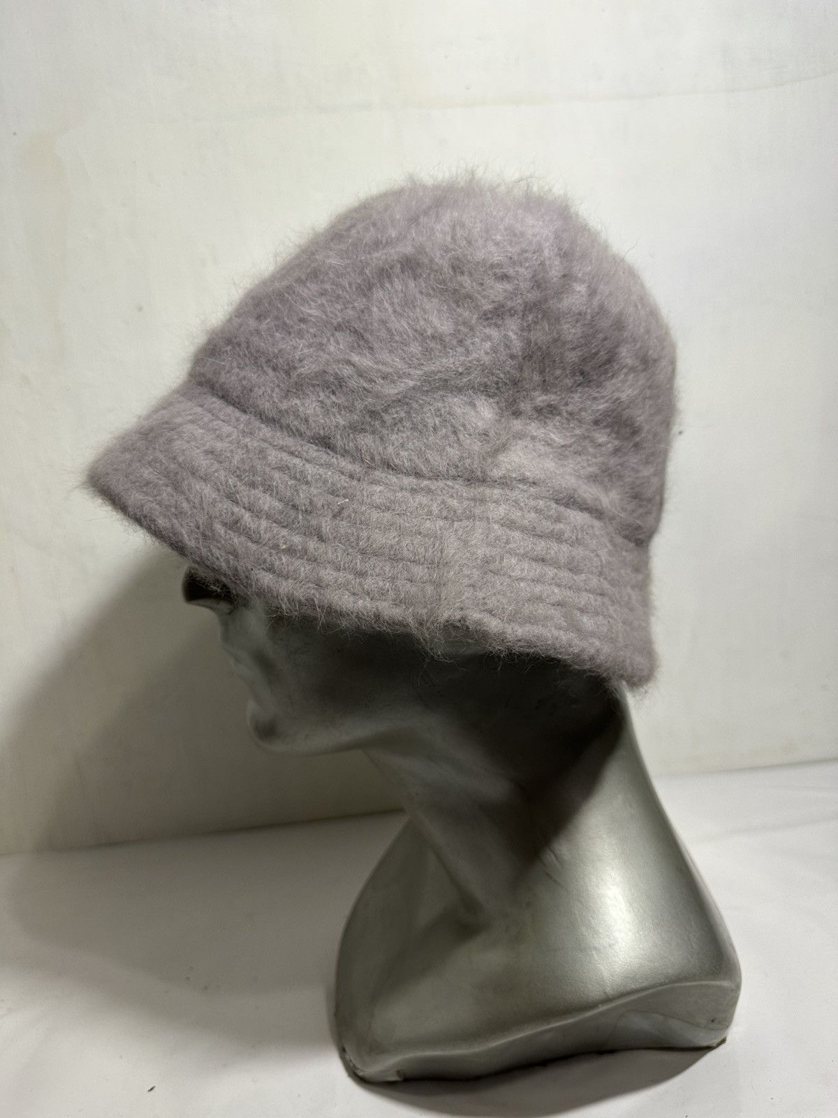 Japanese Brand Double Hard angora mohair bucket Hats Size ONE SIZE - 4 Thumbnail