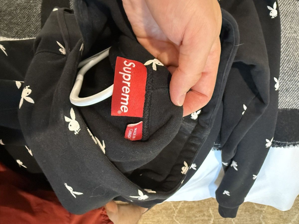 Supreme Supreme Playboy Hoodie Black Size US L / EU 52-54 / 3 - 4 Thumbnail