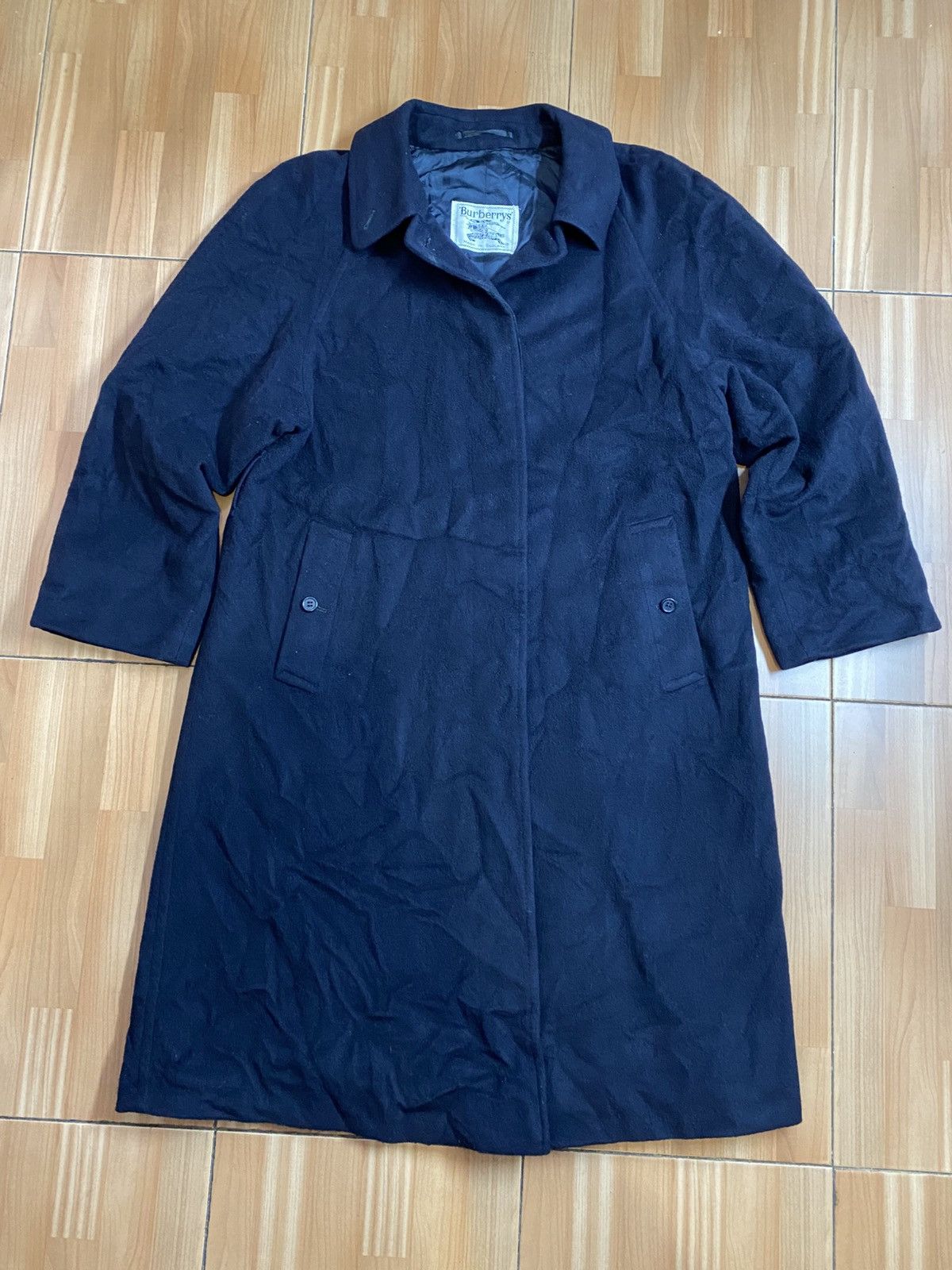 Burberry BURBERRYS VINTAGE COAT PURE CASHMERE JACKET MADE IN ENGLAND Size M / US 6-8 / IT 42-44 - 1 Thumbnail