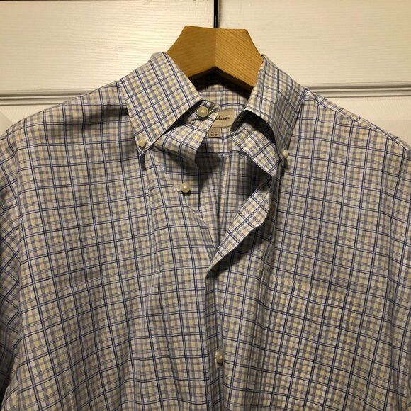 Tommy Bahama tommy Bahama men's cotton casual shirt size: 16.5/34-35 Size US L / EU 52-54 / 3 - 3 Thumbnail