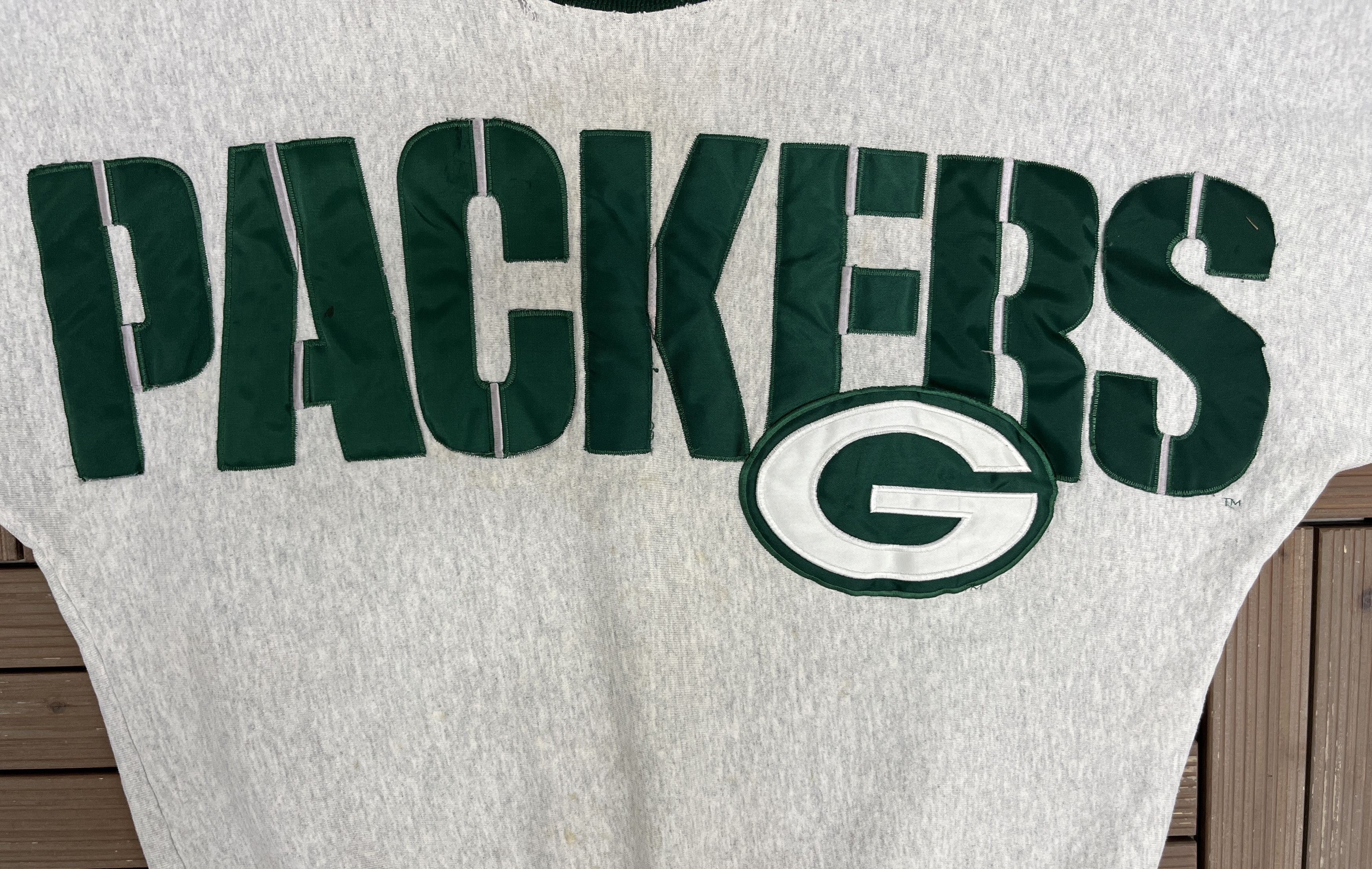 Vintage Green Bay Packers Wingspan Vintage Crewneck Sweater Size US XL / EU 56 / 4 - 2 Thumbnail