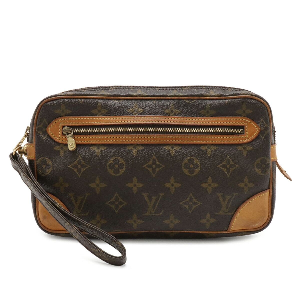 Louis Vuitton Louis Vuitton Louis Vuitton Marly Dragonne Monogram clutch bag Textile Handbag M51825 DUTY FREE for USA Size ONE SIZE - 1 Thumbnail