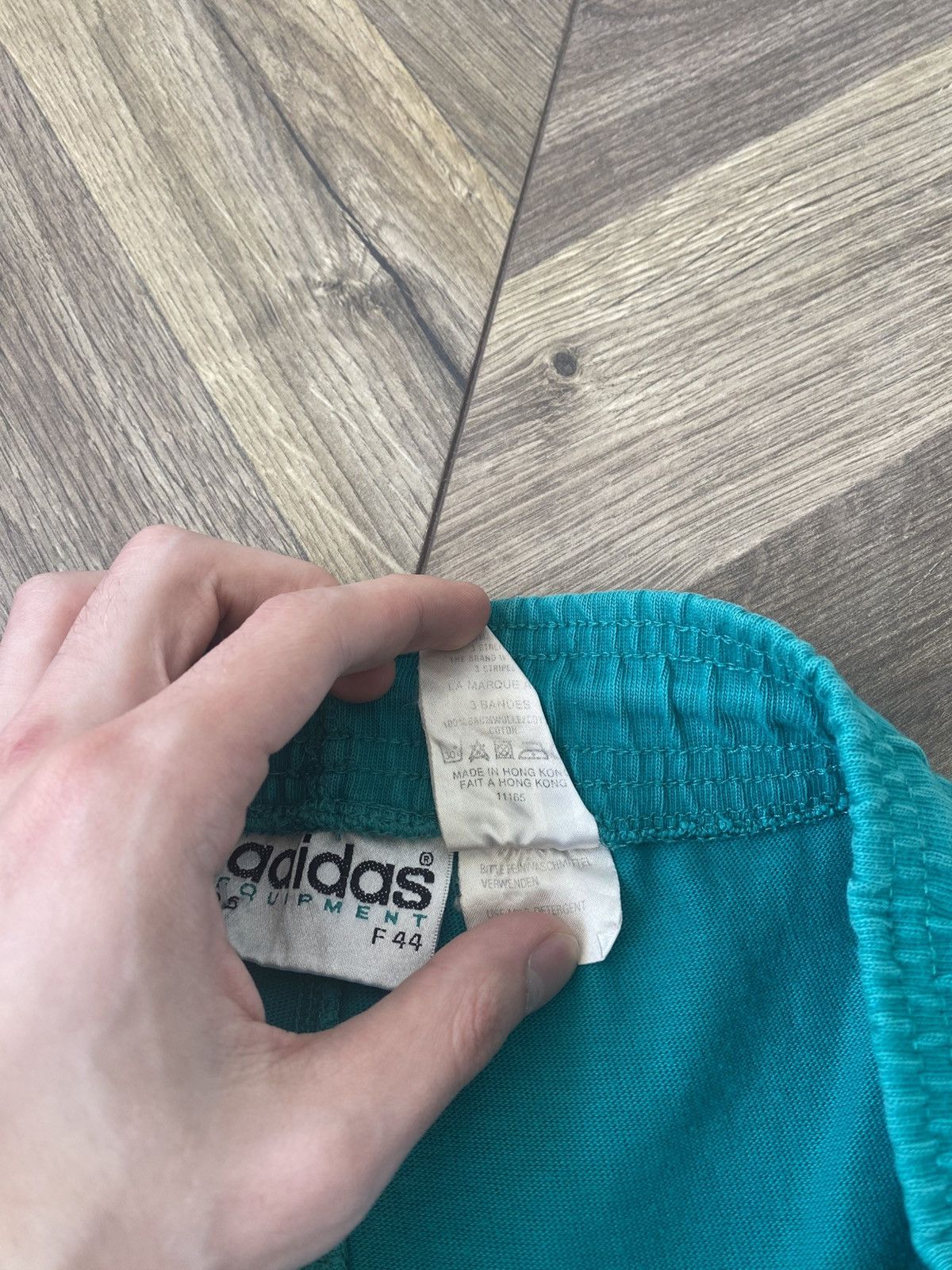 Adidas × Vintage Adidas Eqt Vintage Equipment Shorts 90s Retro Size US 31 - 8 Thumbnail