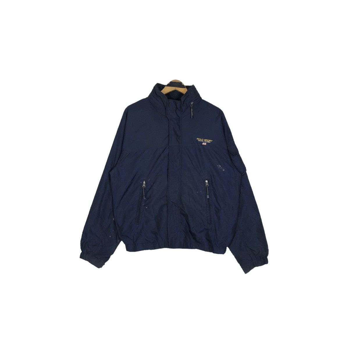 Polo Ralph Lauren Vintage Polo Sport Ralph Lauren Nylon Light Jacket Size US L / EU 52-54 / 3 - 3 Thumbnail