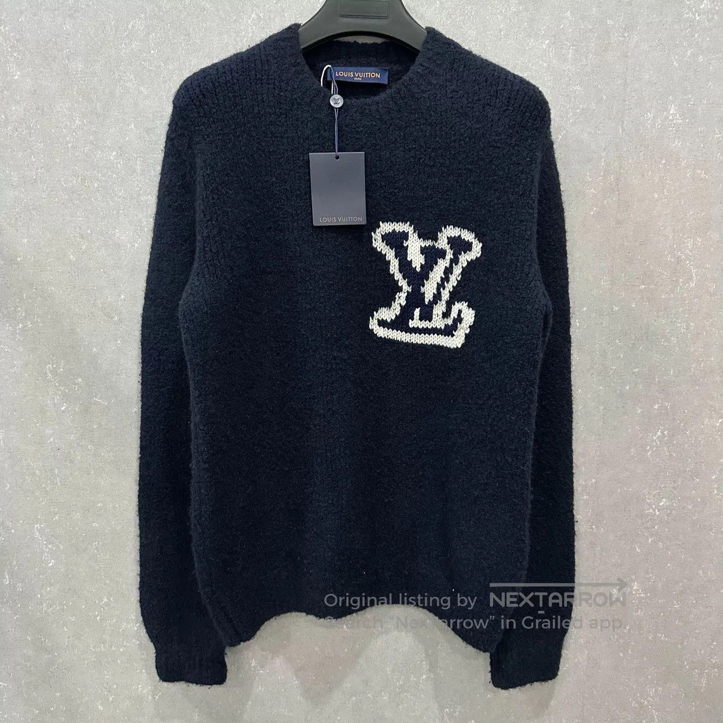Louis Vuitton Louis Vuitton Logo Teddy Sweater M. Size US M / EU 48-50 / 2 - 5 Thumbnail