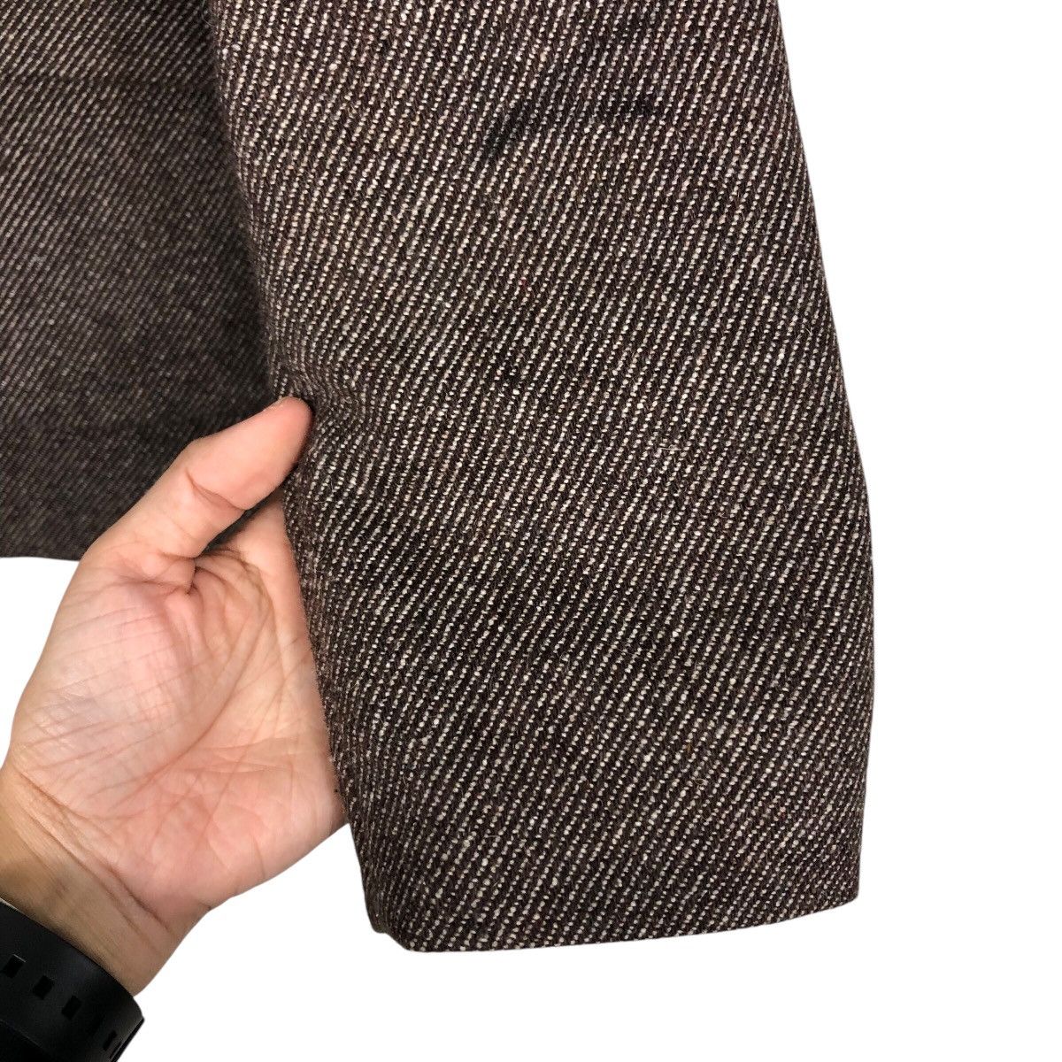 Japanese Brand 📌Vintage Chore Wool Herringbone Jacket Morgan Homme Kapital Size US M / EU 48-50 / 2 - 16 Thumbnail
