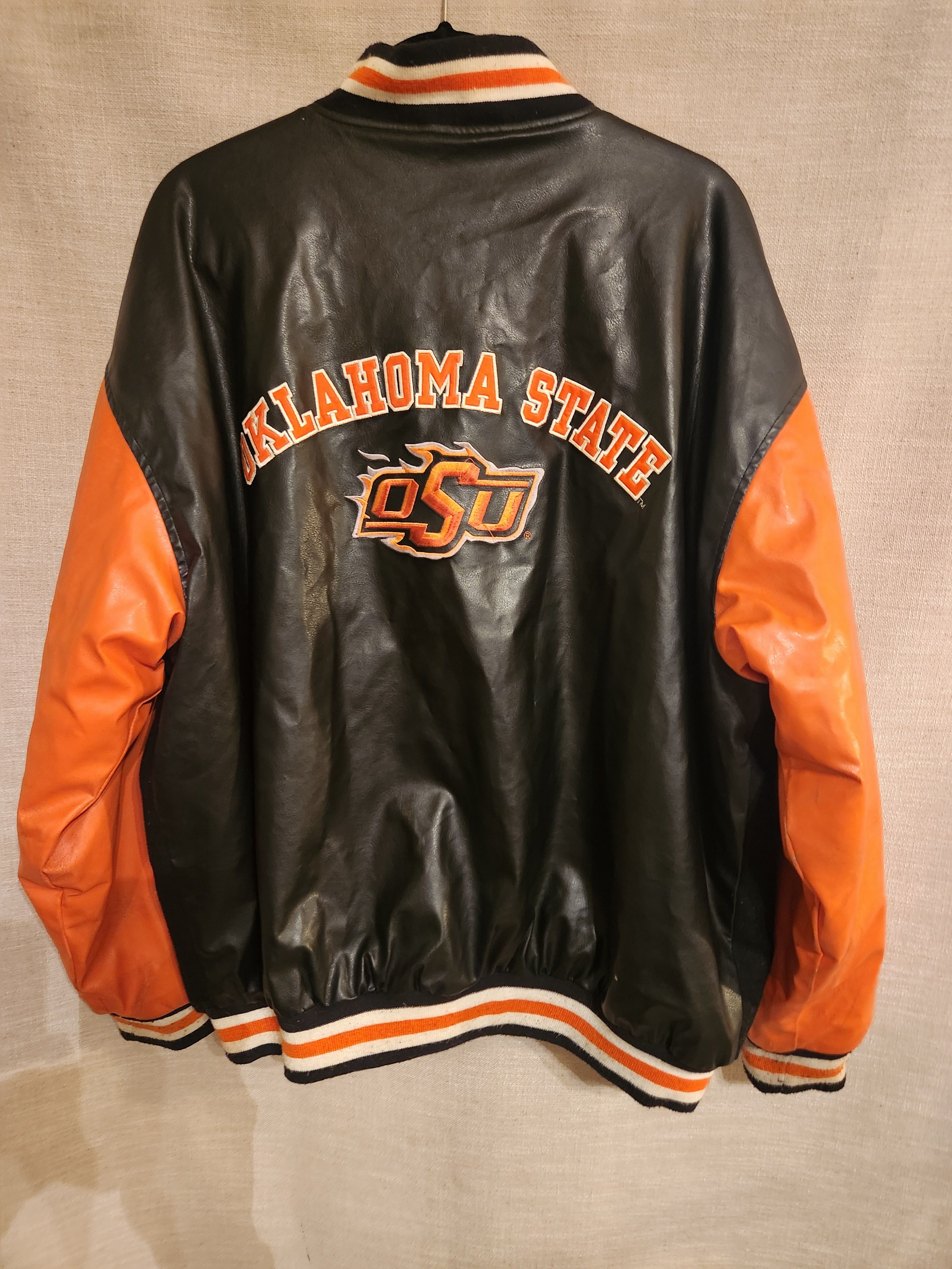 Steve And Barrys Vintage Oklahoma State Varsity Jacket Size US XL / EU 56 / 4 - 2 Thumbnail