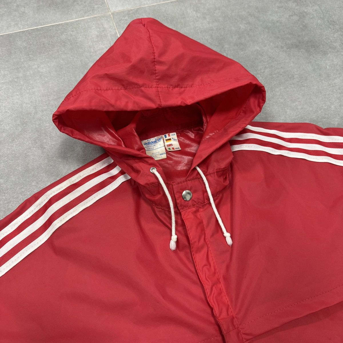 Adidas Vintage Adidas Ventex Nylon Lightweight Jacket Men Size S Size US S / EU 44-46 / 1 - 10 Thumbnail