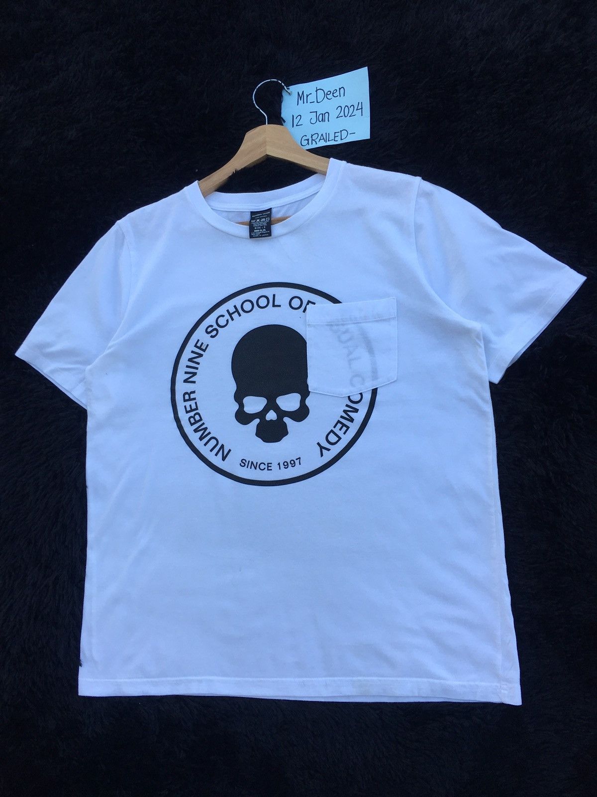 Number (N)ine Rare Number Nine Takahiromiyashita School of Visual Comedy T Size US M / EU 48-50 / 2 - 3 Thumbnail