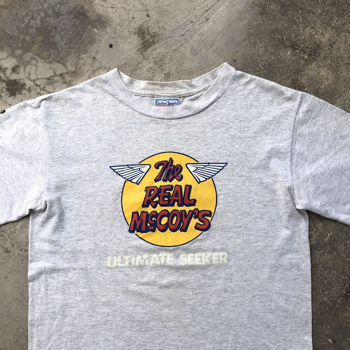 The Real McCoy's THE REAL McCOY’S Ultimate Seeker Vintage T-Shirt Size US M / EU 48-50 / 2 - 2 Thumbnail