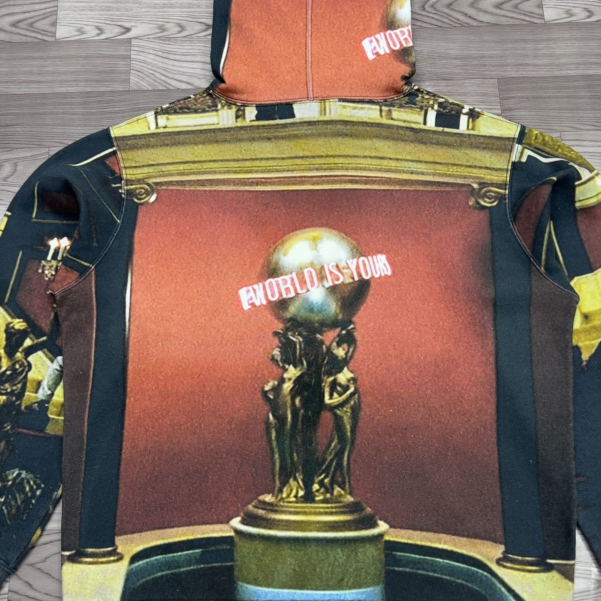 Supreme Supreme Scarface The World Is Yours Hoodie Size US XL / EU 56 / 4 - 15 Thumbnail