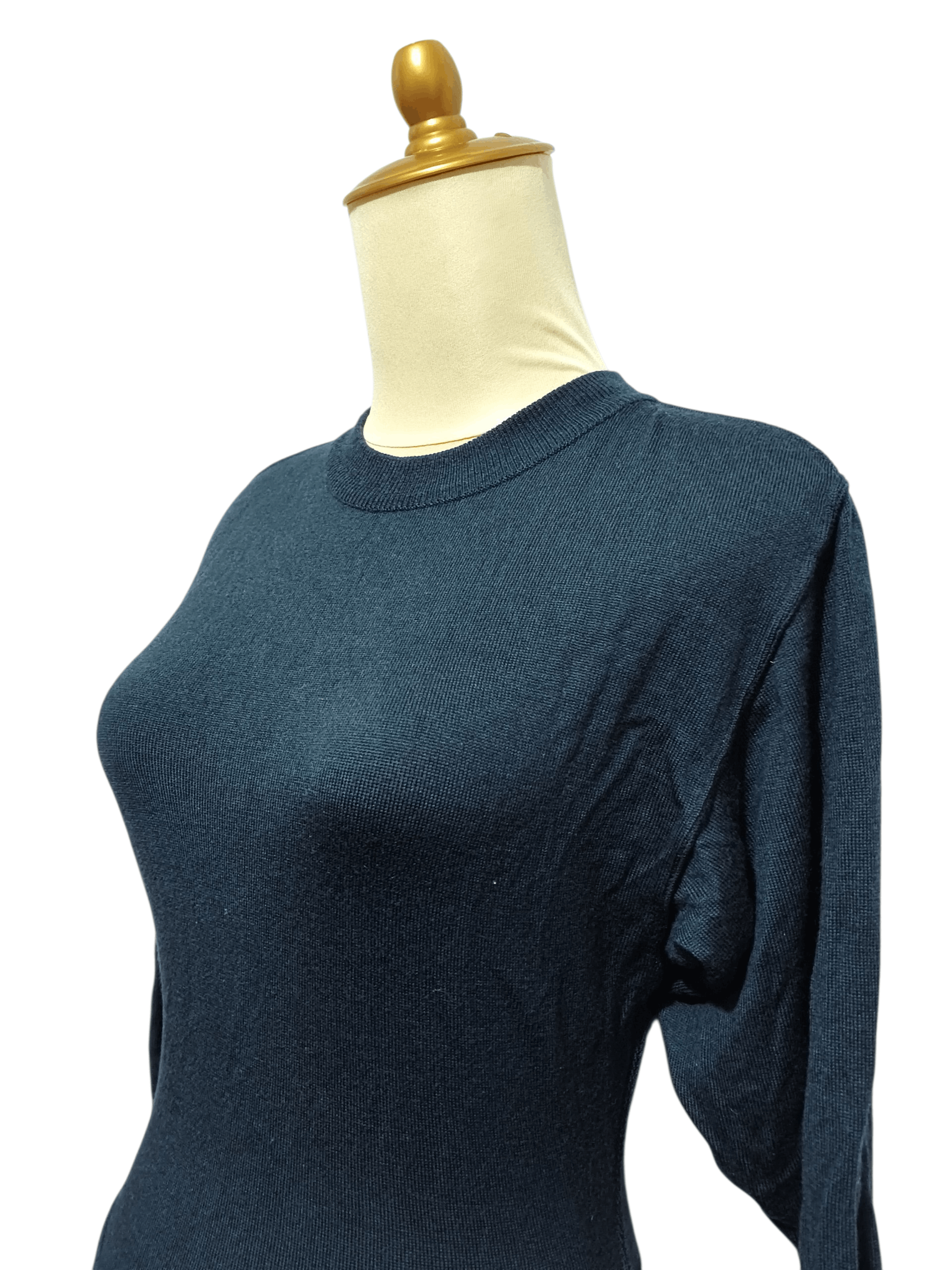 Alaia 🔥Alaia Navy Puff Sleeved wool bodysuit🔥 Size S / US 4 / IT 40 - 3 Thumbnail