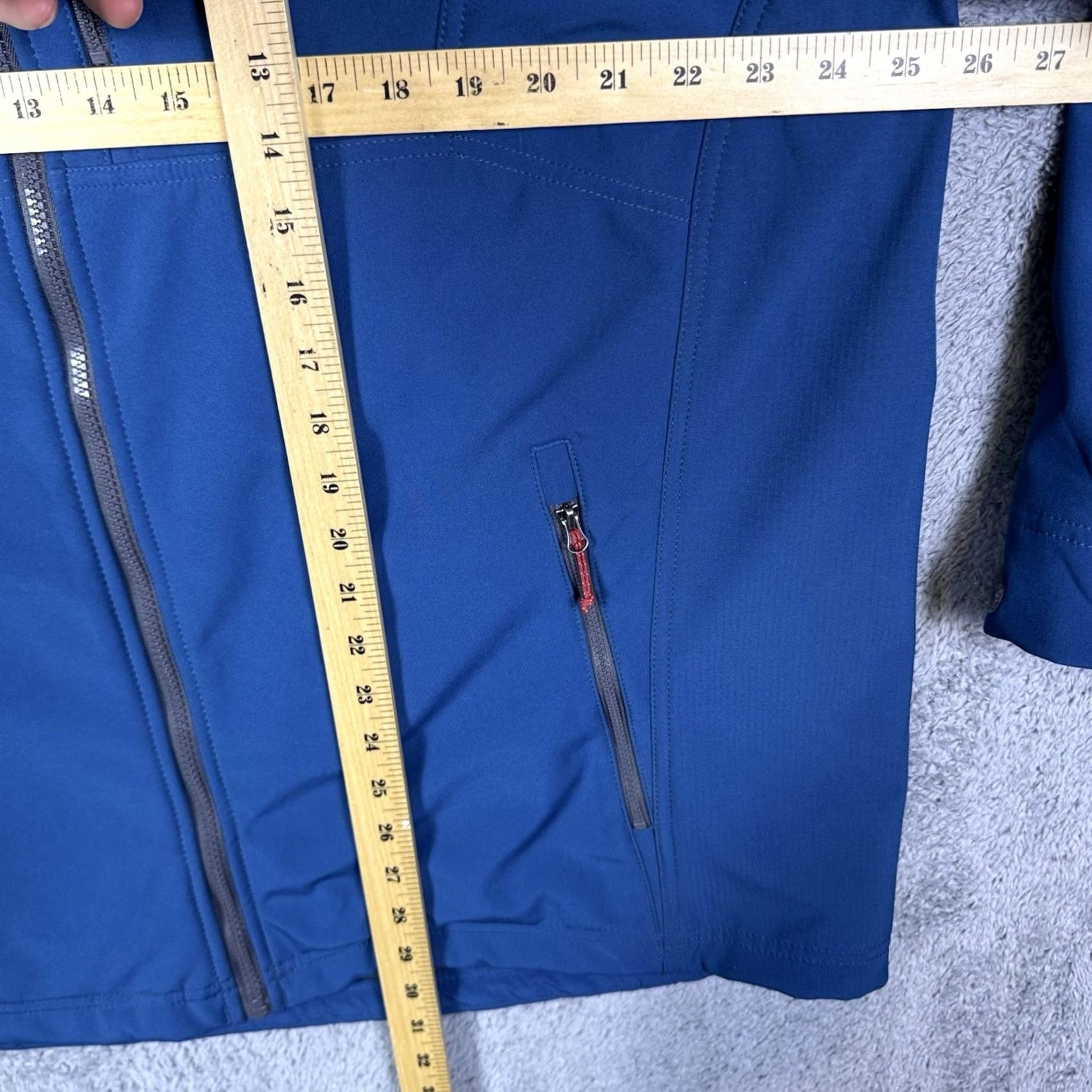Eddie Bauer Eddie Bauer Jacket Mens XLT XL Tall Blue Softshell Full Zip Fleece Lined Tech Windbreaker Outdoor Hiking Size US XL / EU 56 / 4 - 6 Thumbnail