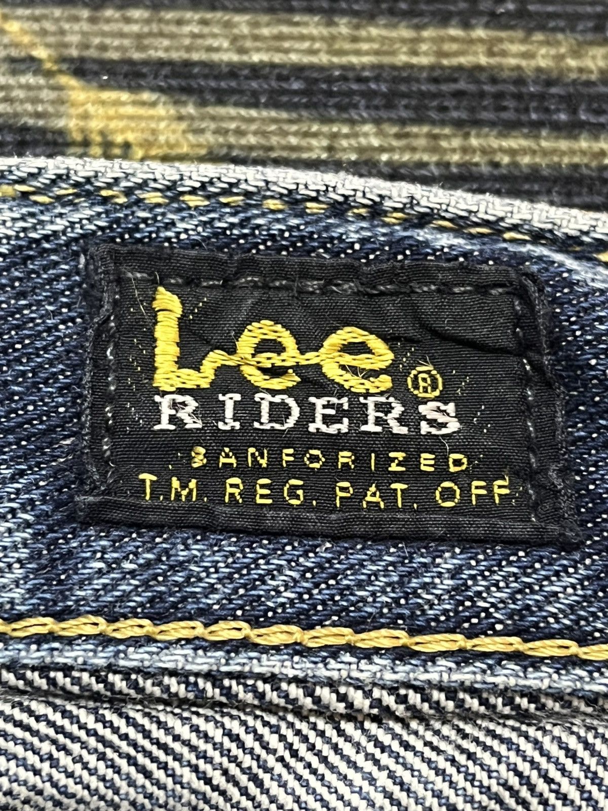 Lee Vintage Lee Riders Flare Grunge Distressed Denim Size US 30 / EU 46 - 9 Thumbnail