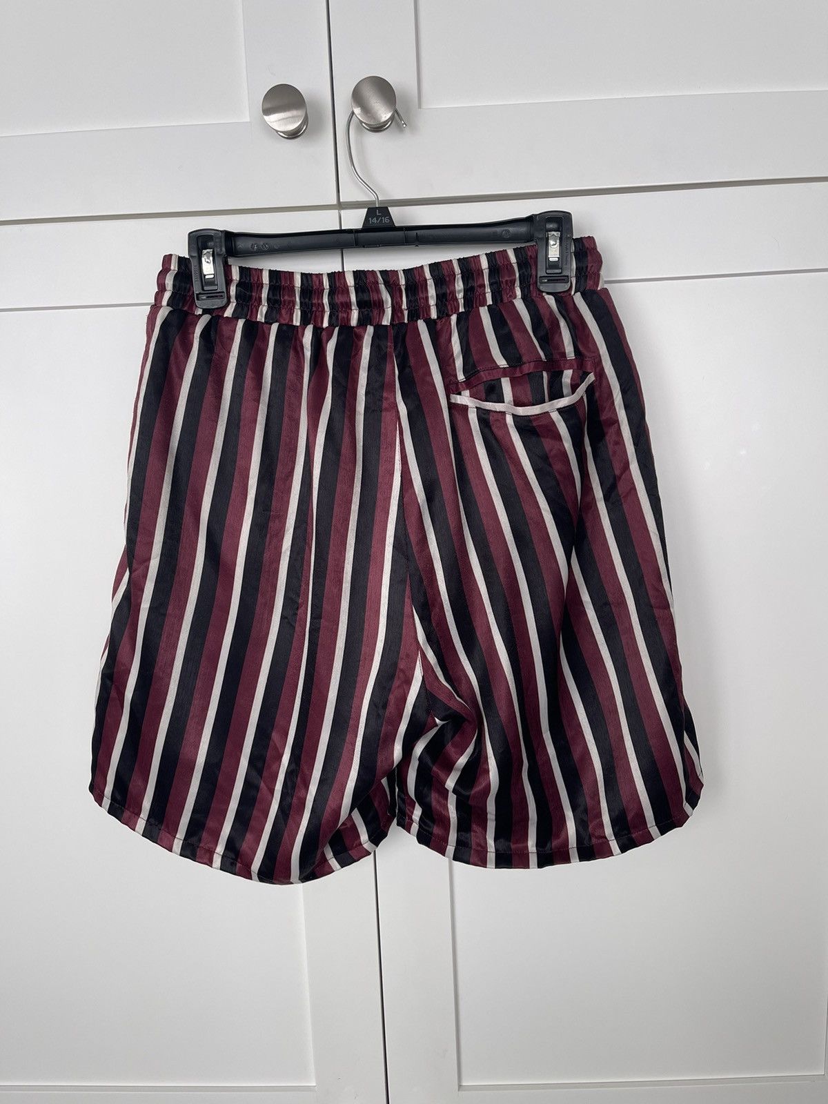 Stampd Stampd Men’s Boxer Style Striped Shorts, Size L Size US 32 / EU 48 - 2 Thumbnail