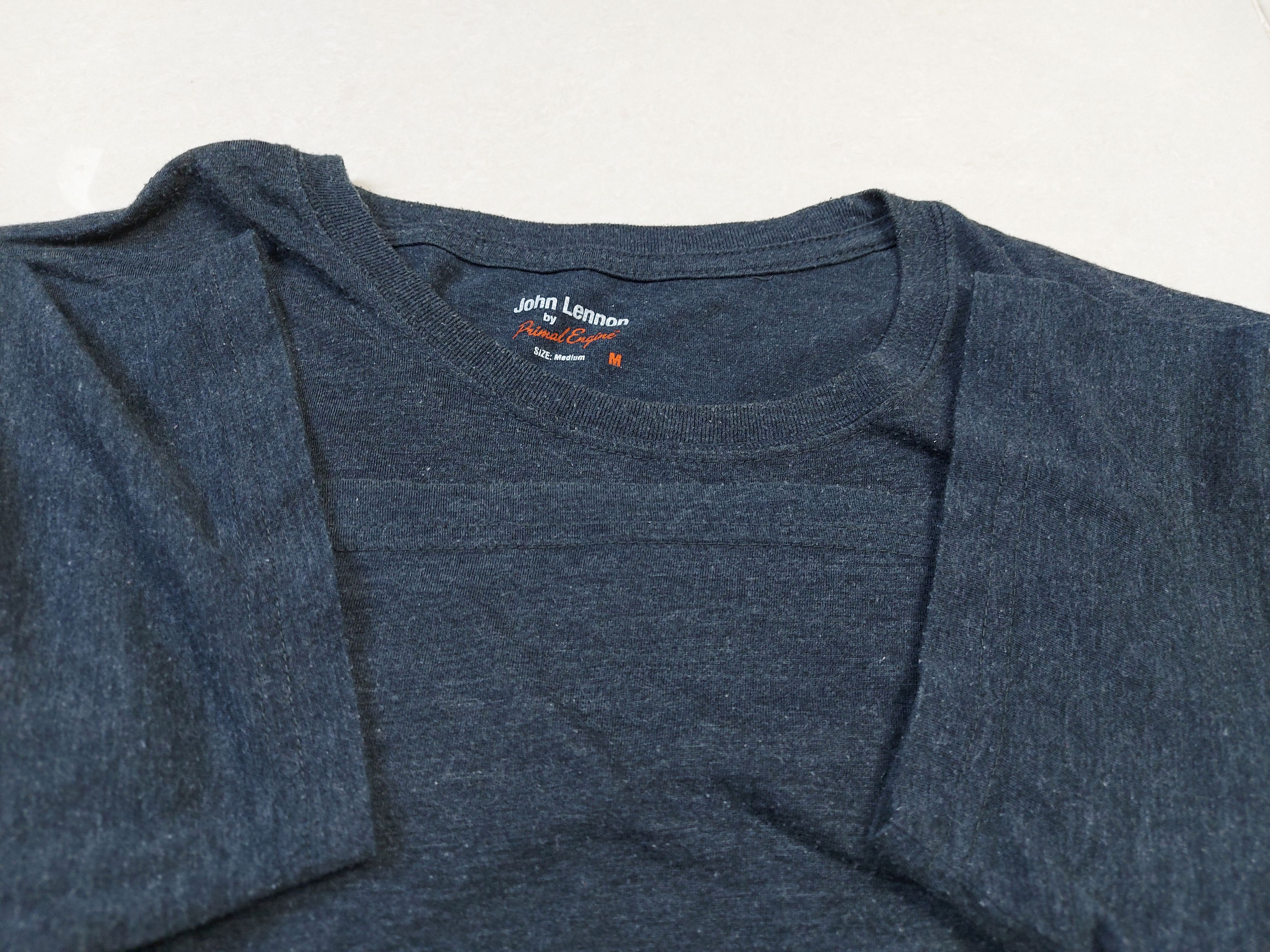Band Tees Vintage 2008 John Lennon Yoko Ono Peace Embroidery TEE Size US M / EU 48-50 / 2 - 12 Thumbnail