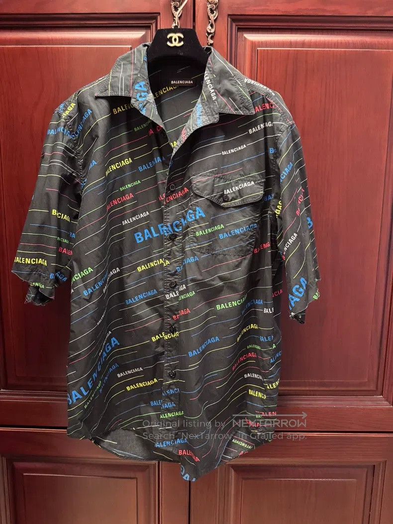 Balenciaga Balenciaga size 37 Shirt Size US M / EU 48-50 / 2 - 1 Thumbnail