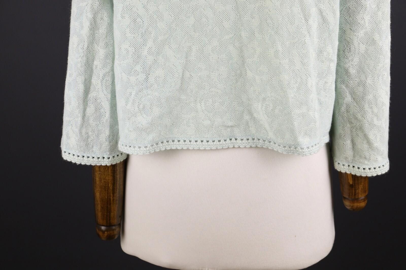 Hanro Hanro Lace Wool Knit Vintage Drawstring Sweater Size M Size M / US 6-8 / IT 42-44 - 8 Thumbnail