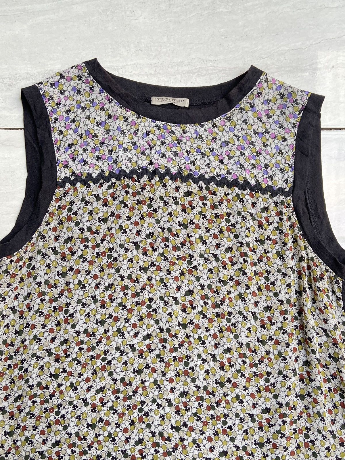Bottega Veneta BOTTEGA VENETA Flower Motive Sleeveless Size S / US 4 / IT 40 - 8 Thumbnail