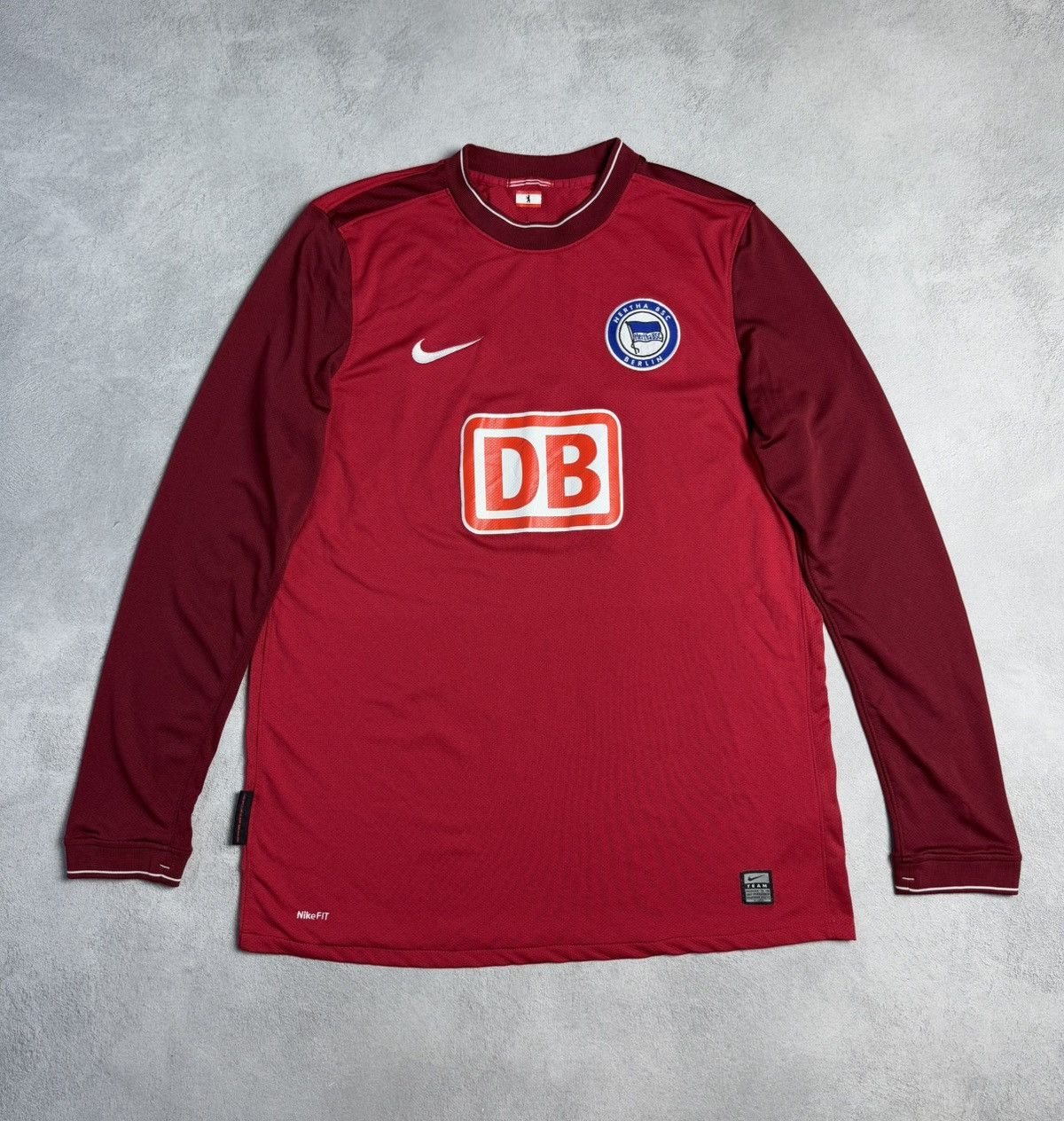 Nike Hertha Berlin 2009 2010 Goalkeeper Shirt Soccer Jersey Nike Size US L / EU 52-54 / 3 - 1 Thumbnail