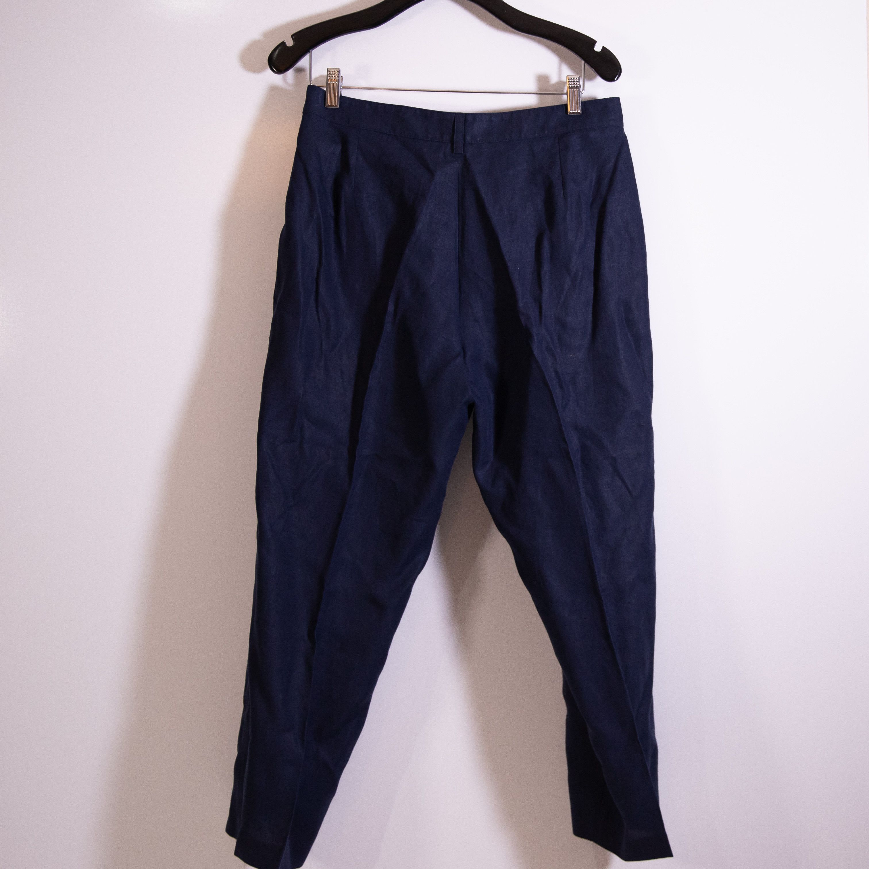 Other Socapri Linen Mid Rise Straight Leg Ankle Size 34" / US 12 / IT 48 - 5 Thumbnail