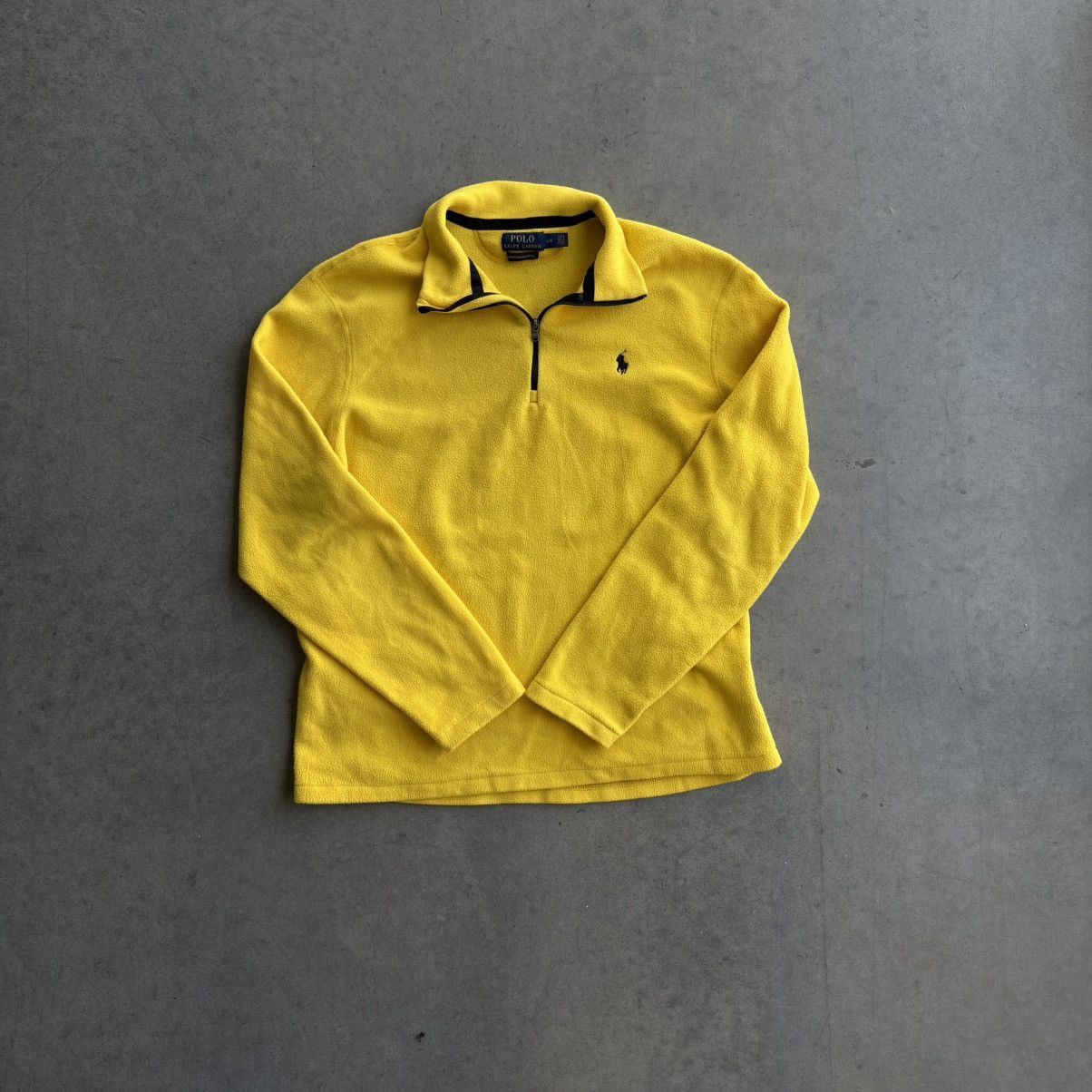 Polo Ralph Lauren Crazy Vintage Polo Ralph Lauren Performance Quarter Zip LG Size US L / EU 52-54 / 3 - 1 Thumbnail
