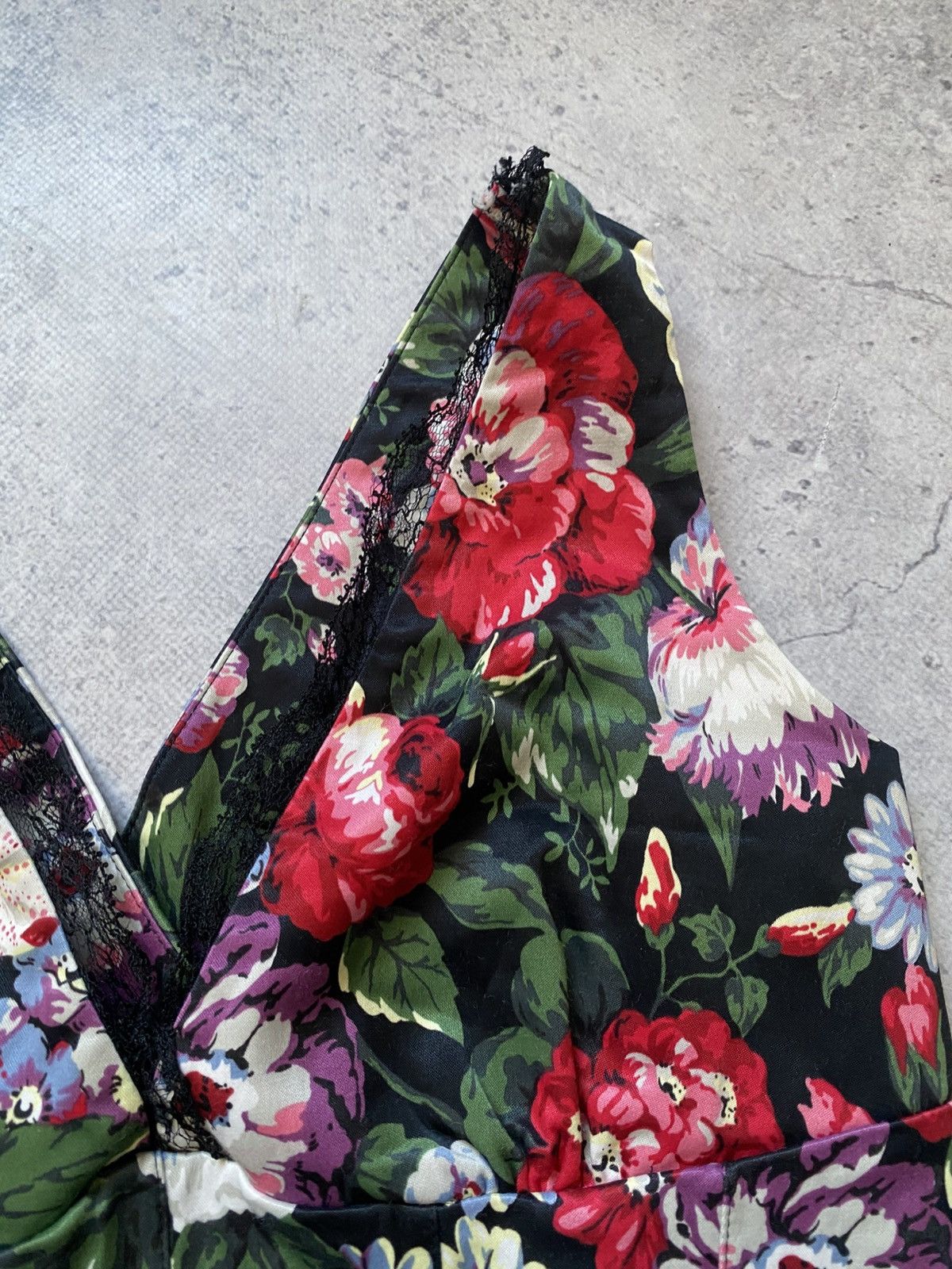 Dolce & Gabbana Vintage Dolce & Gabbana Floral Dress Authentic Y2K Luxury Size M / US 6-8 / IT 42-44 - 4 Thumbnail