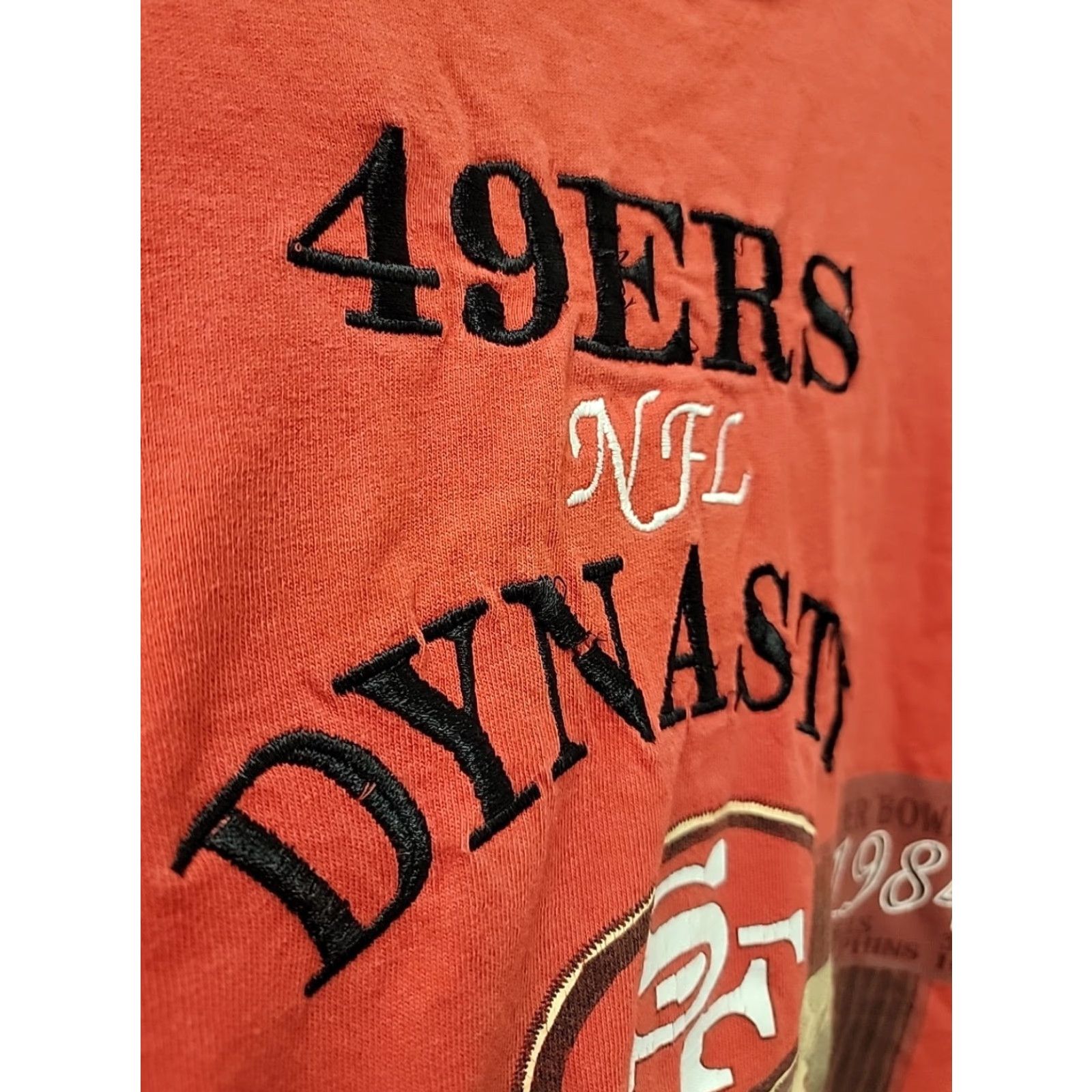 Vintage Vintage Long Gone San Francisco 49ers 1989 Graphic Tee Mens L Red Football 49ers Graphic Tee Mens L Size US L / EU 52-54 / 3 - 3 Thumbnail