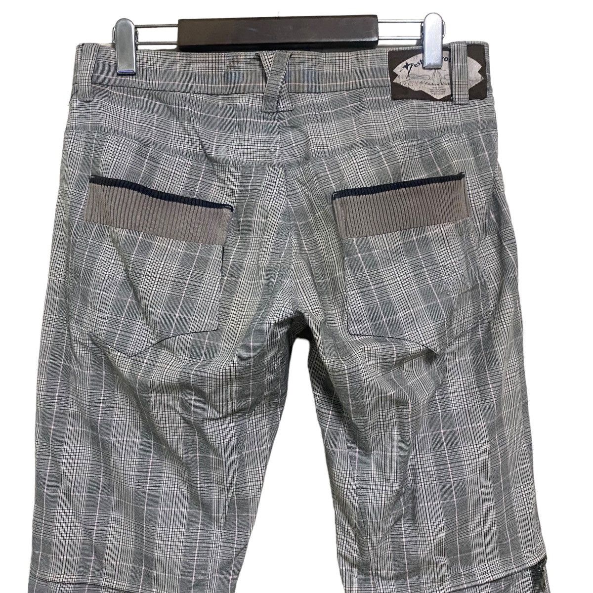 PPFM PPFM Destruct Checkered Pants zipper Size US 32 / EU 48 - 11 Thumbnail