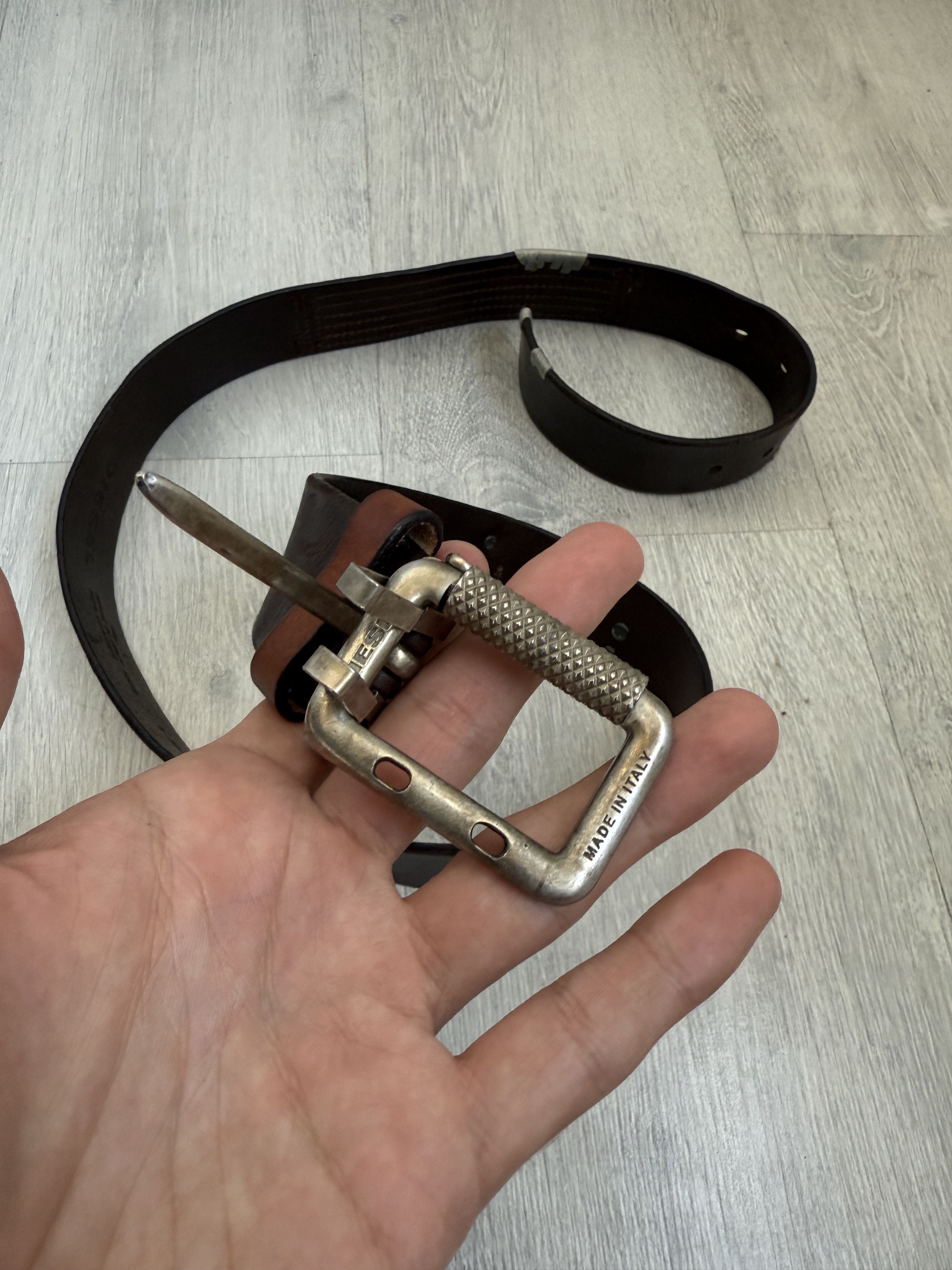 Diesel RARE Vintage Diesel cartridge loops cowboy leather belt Size ONE SIZE - 4 Thumbnail