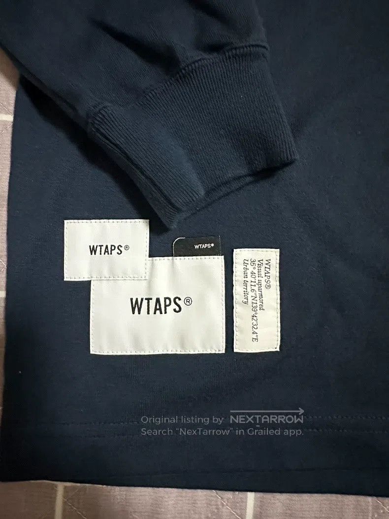 Wtaps Wtaps Blue Long Sleeve Size US M / EU 48-50 / 2 - 3 Thumbnail