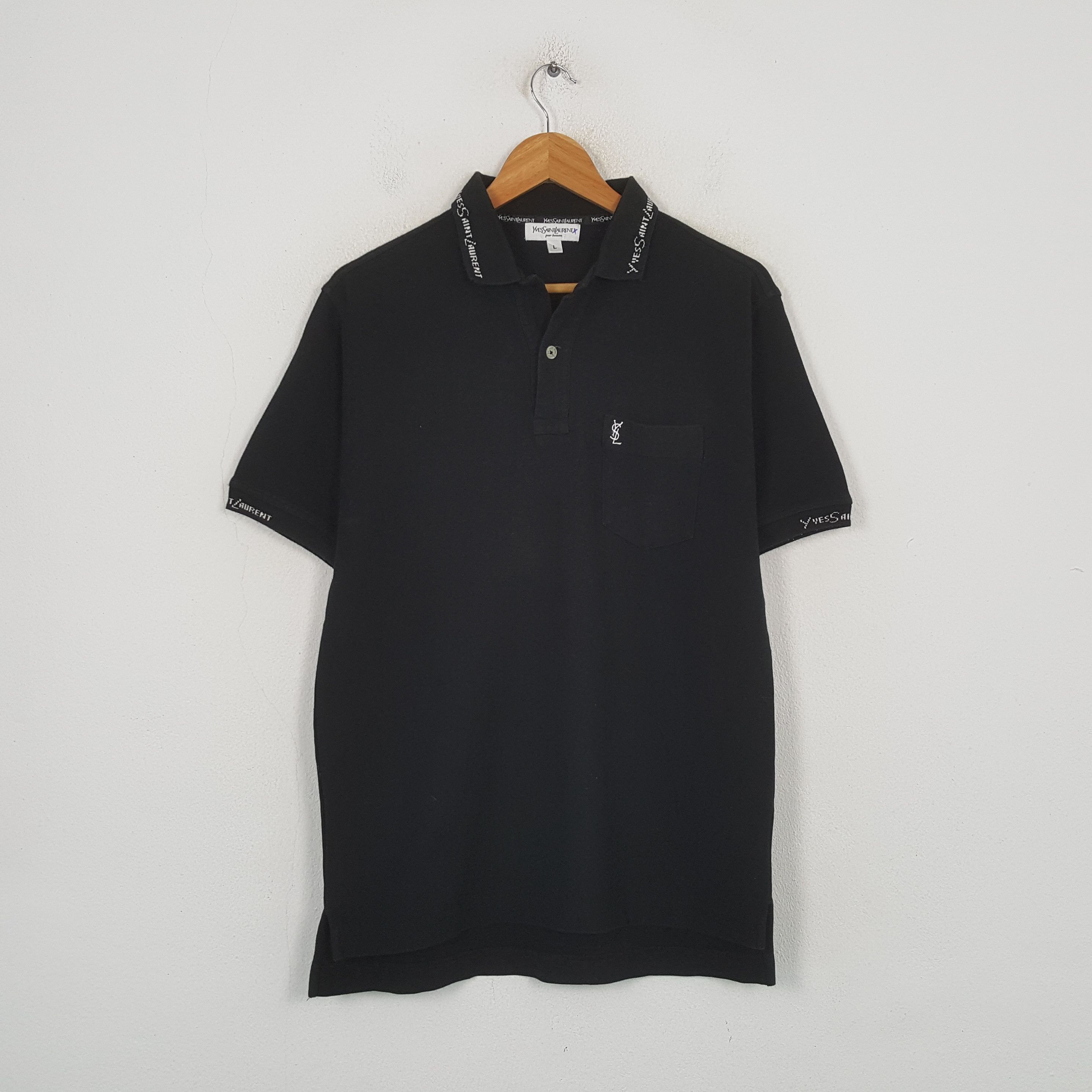 Yves Saint Laurent Vintage Yves Saint Laurent Luxury Italy Brand Shirt C301N42 Size US M / EU 48-50 / 2 - 1 Thumbnail